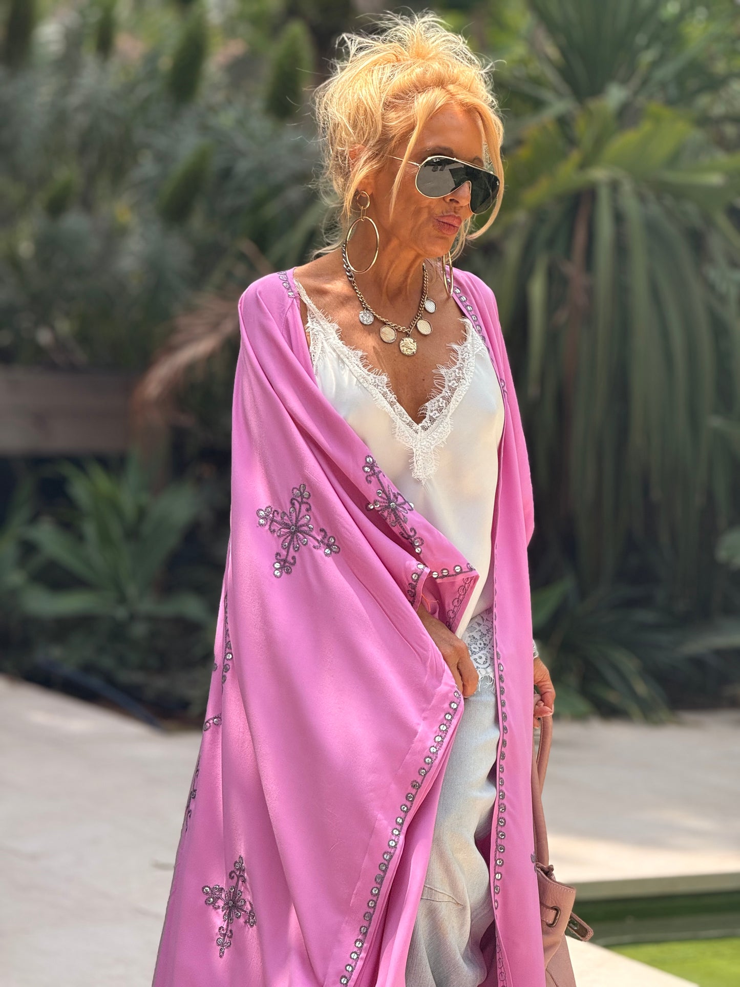 KIMONO SUPER OVERSIZE MENORCA MULTICOLOR