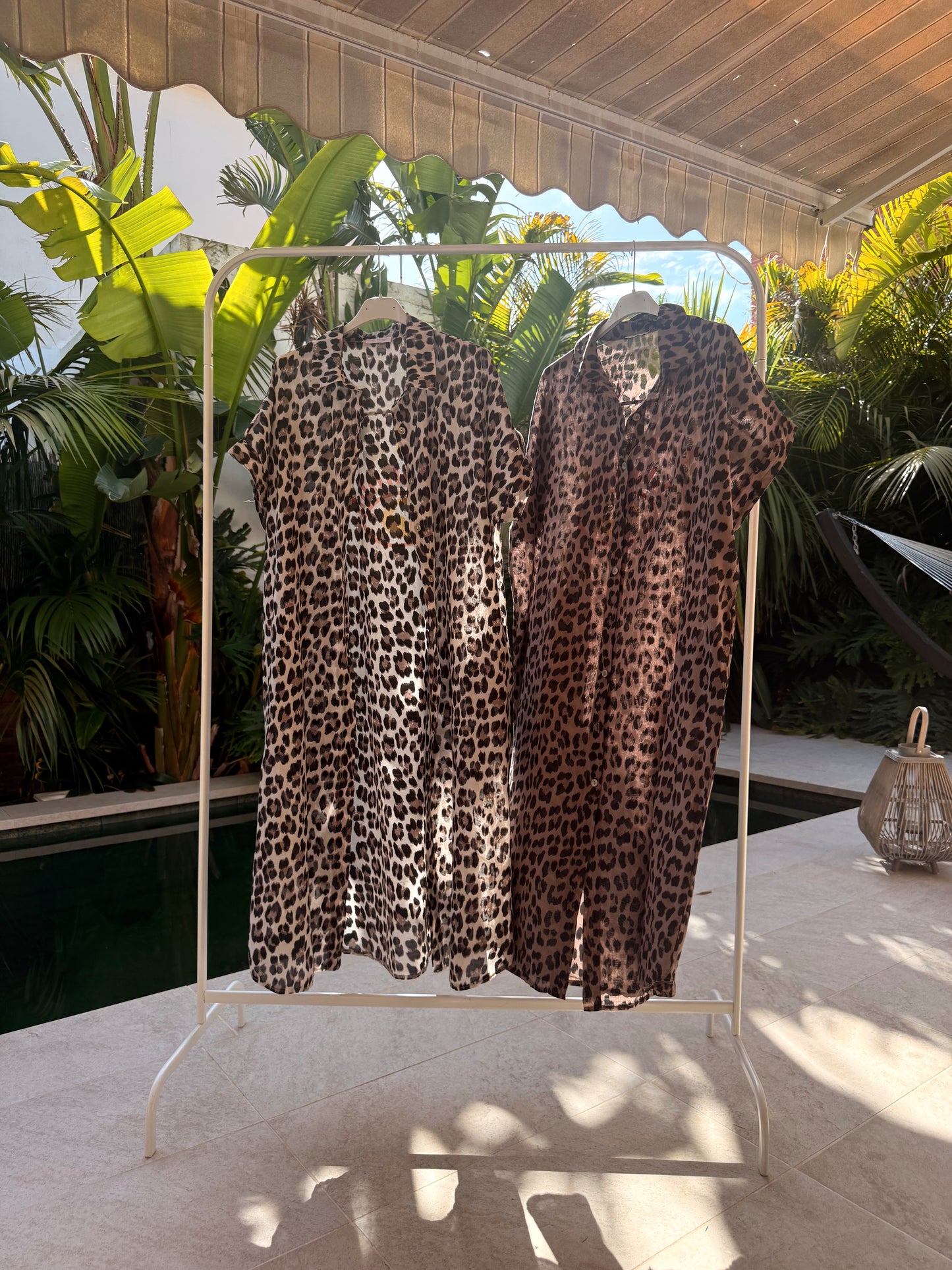 VESTIDO OVERSIZE ANIMAL PRINT