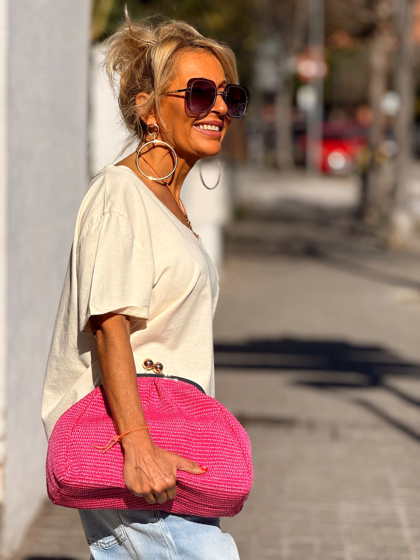 CLUTCH CELINE MULTICOLOR