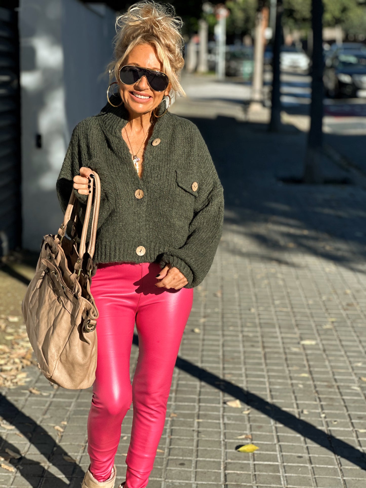 LEGGING NICOLAS FUCSIA