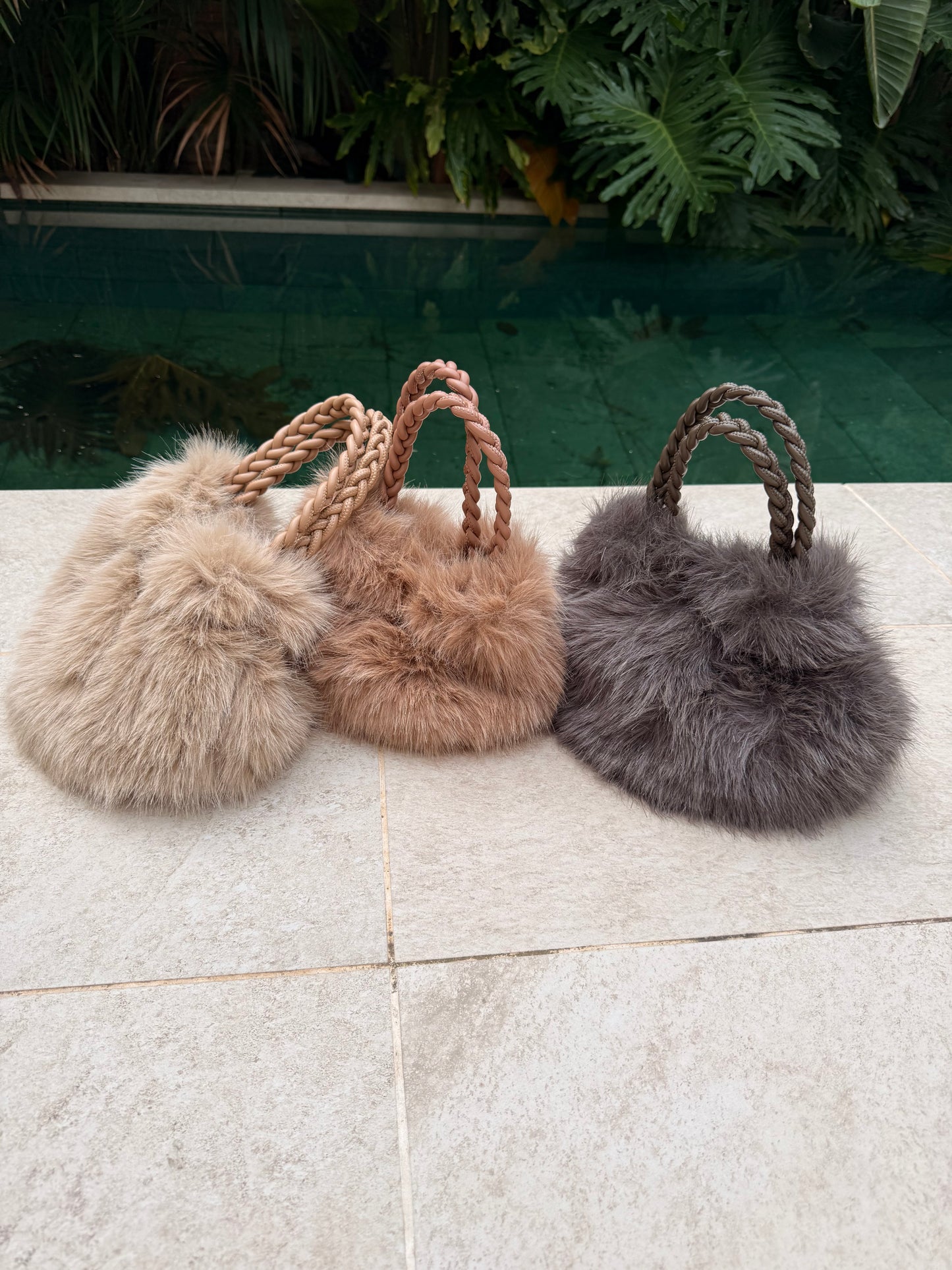 BOLSO PEQUEÑO PELO SINTÉTICO STOCKHOLM MULTICOLOR