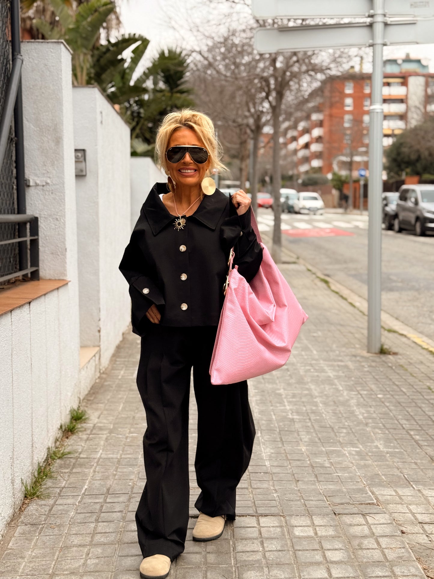 CONJUNTO CHAQUETA-PANTALON PILAR MULTICOLOR