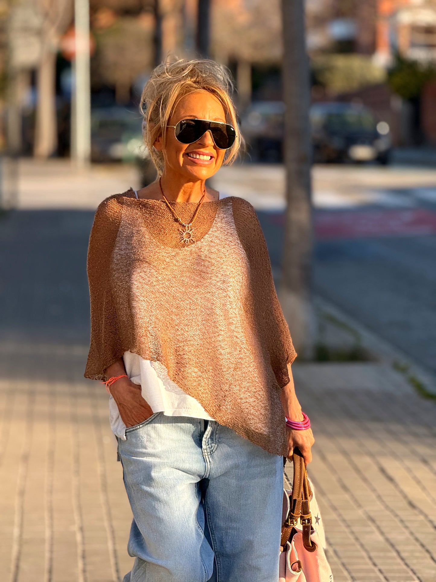 CAPA OVERSIZE ANNY MULTICOLOR