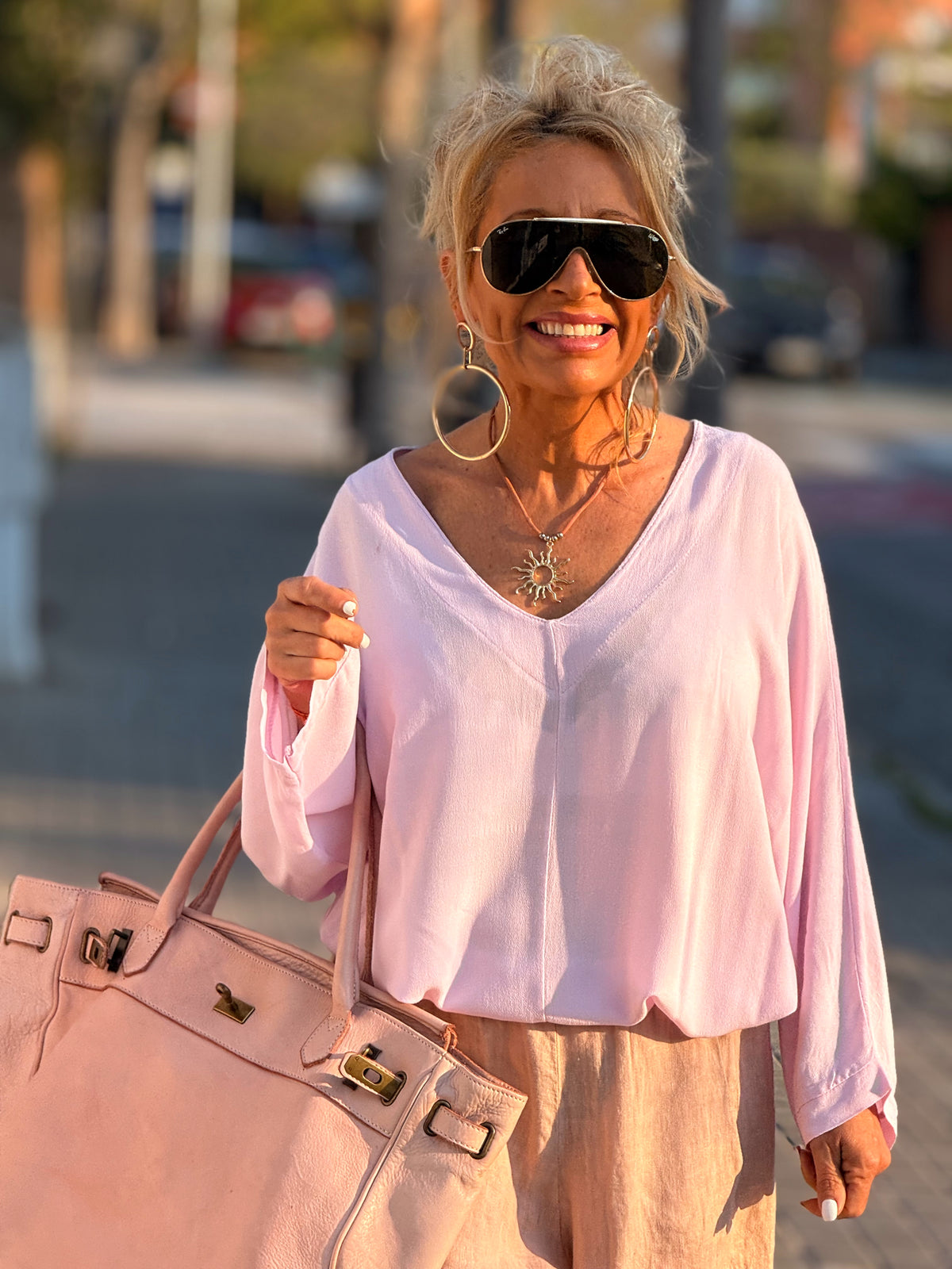 BLUSA OVERSIZE LAURA MULTICOLOR