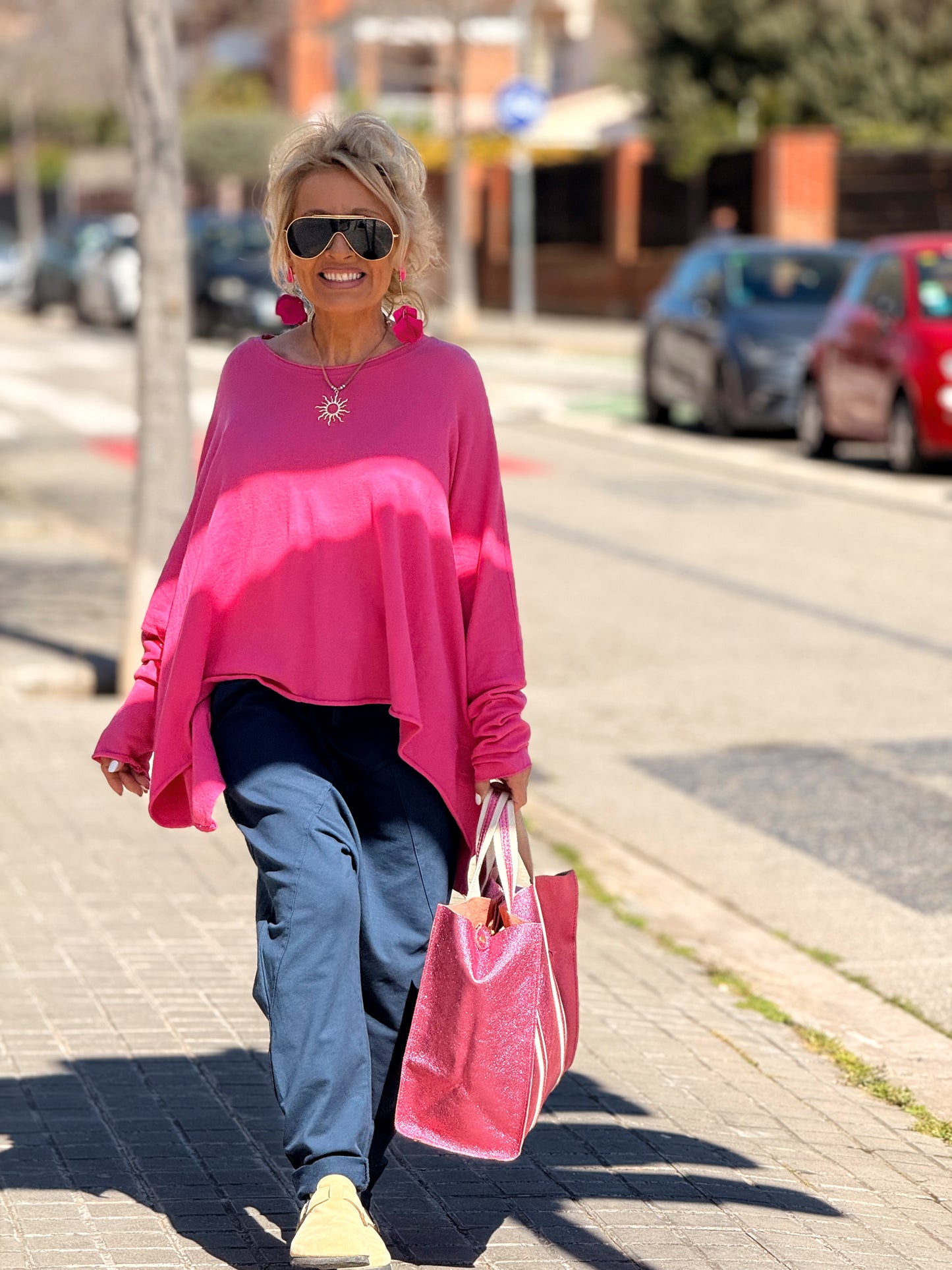 BOLSO BRILLANTE FARO MULTICOLOR