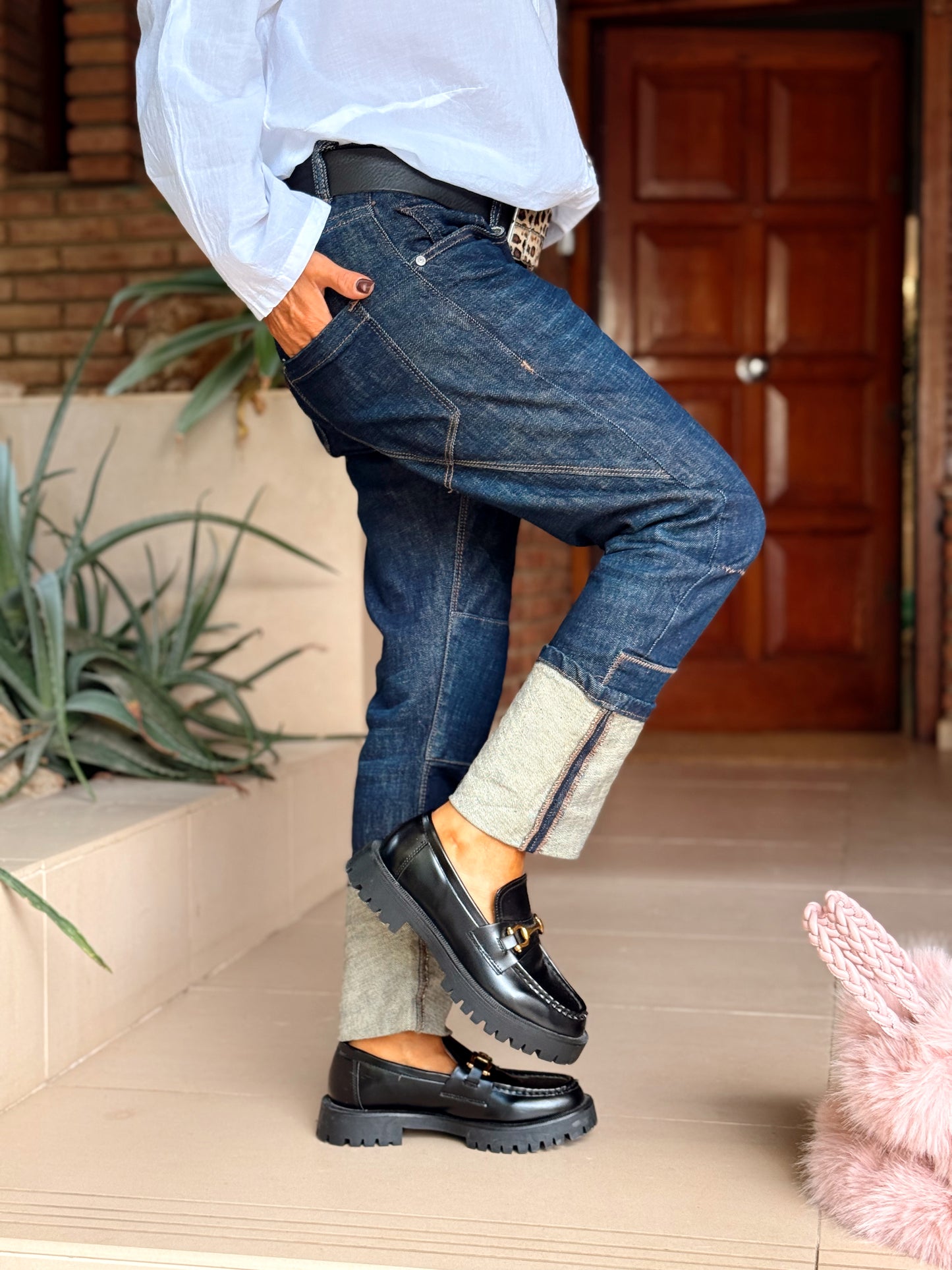 JEANS VAQUEROS LISA INDIGO OSCURO