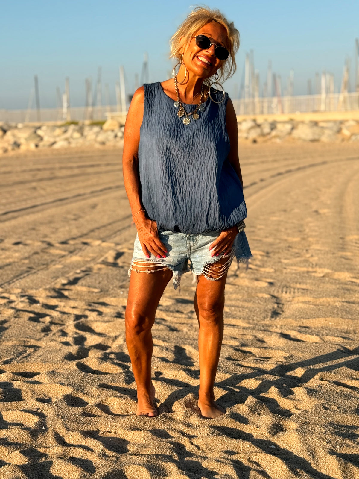 TOP ROCIO MULTICOLOR