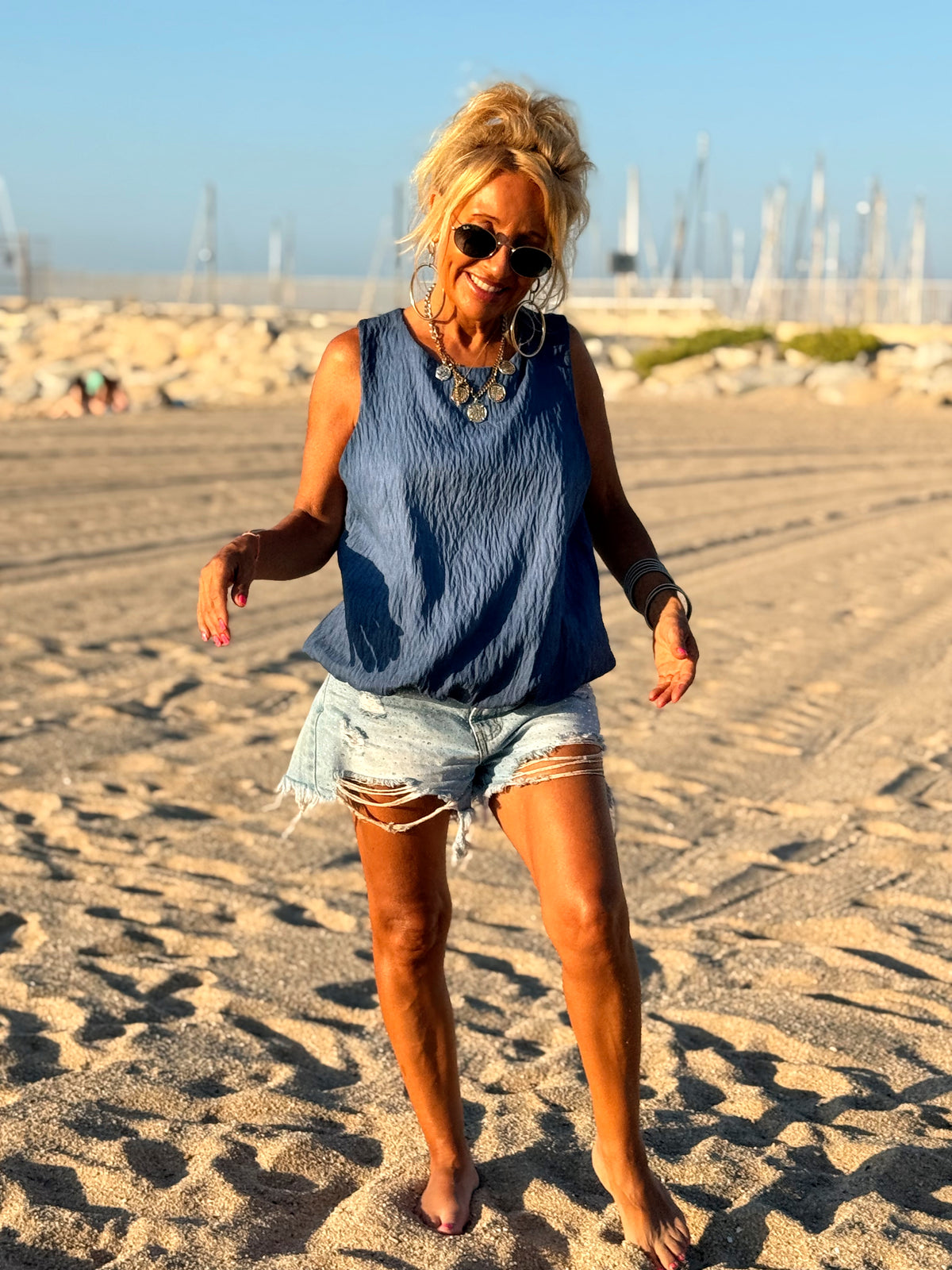 TOP ROCIO MULTICOLOR