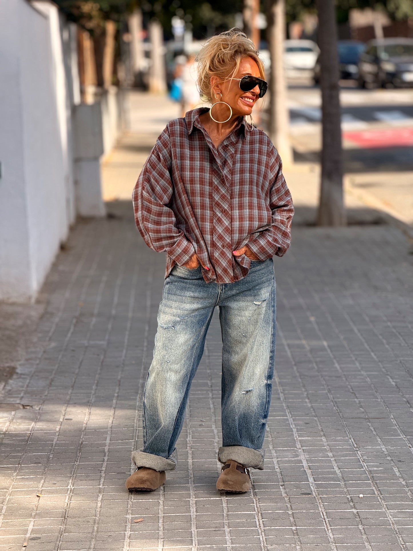 CAMISA CUADROS JULIEN MULTICOLOR