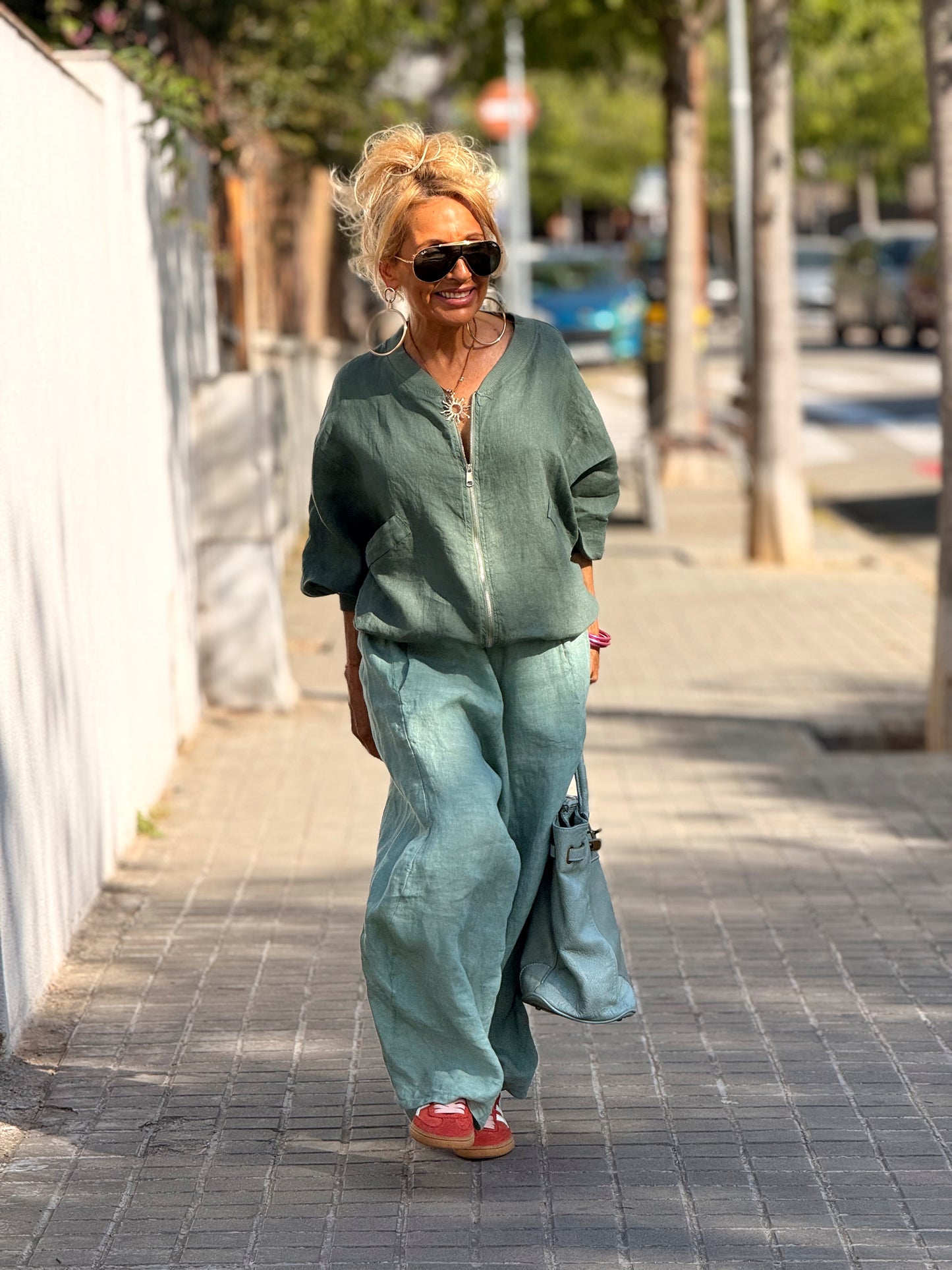 BOMBER LINO CAMILLE MULTICOLOR