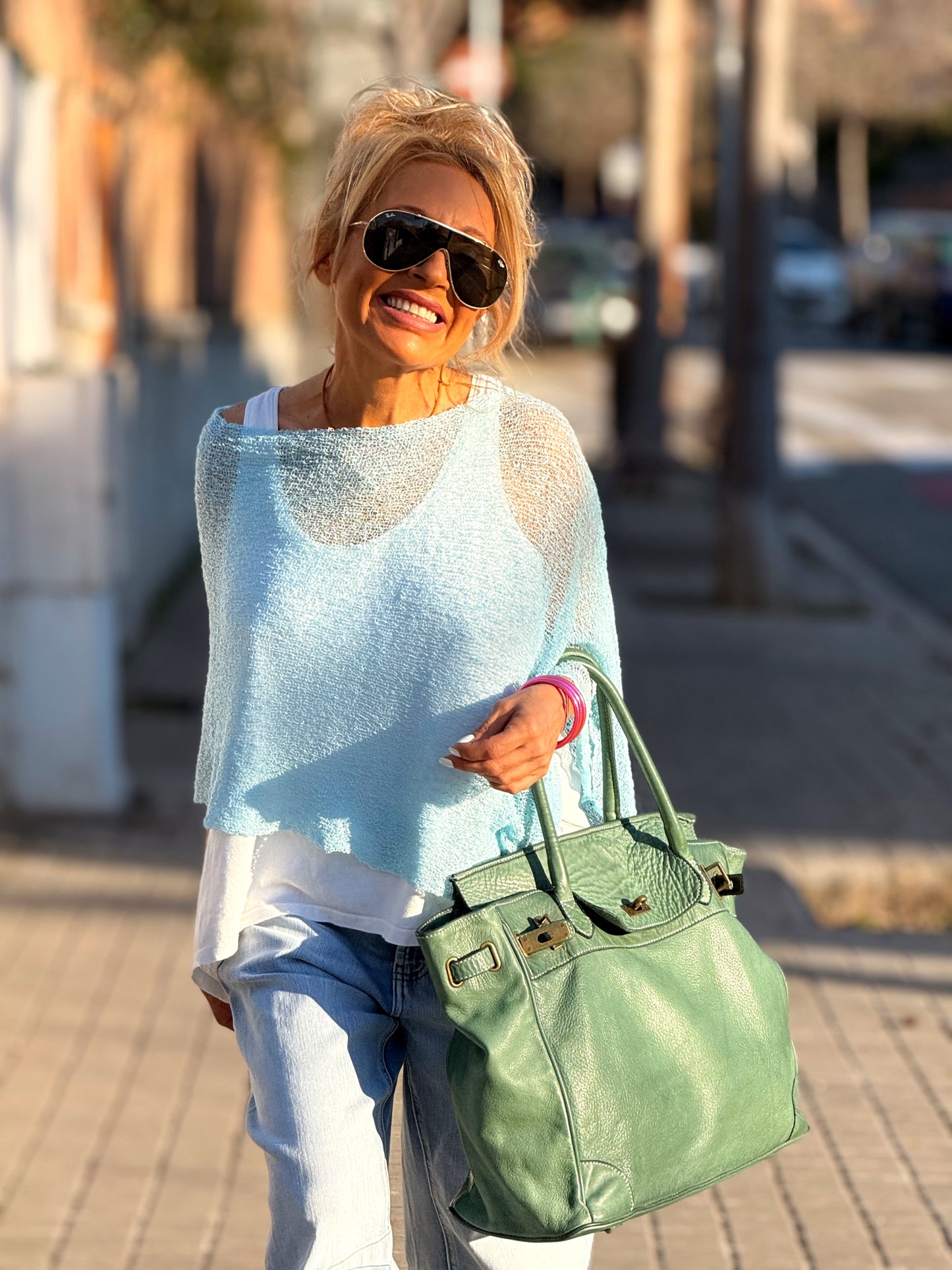 CAPA OVERSIZE ANNY MULTICOLOR