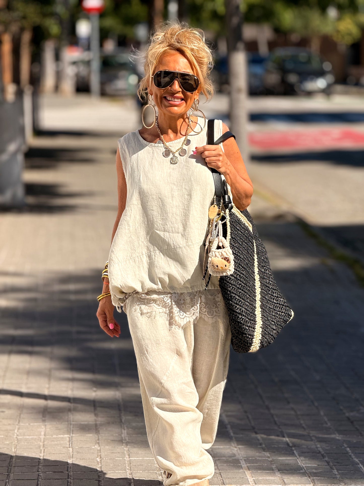 BLUSA LINO ARTHUR MULTICOLOR