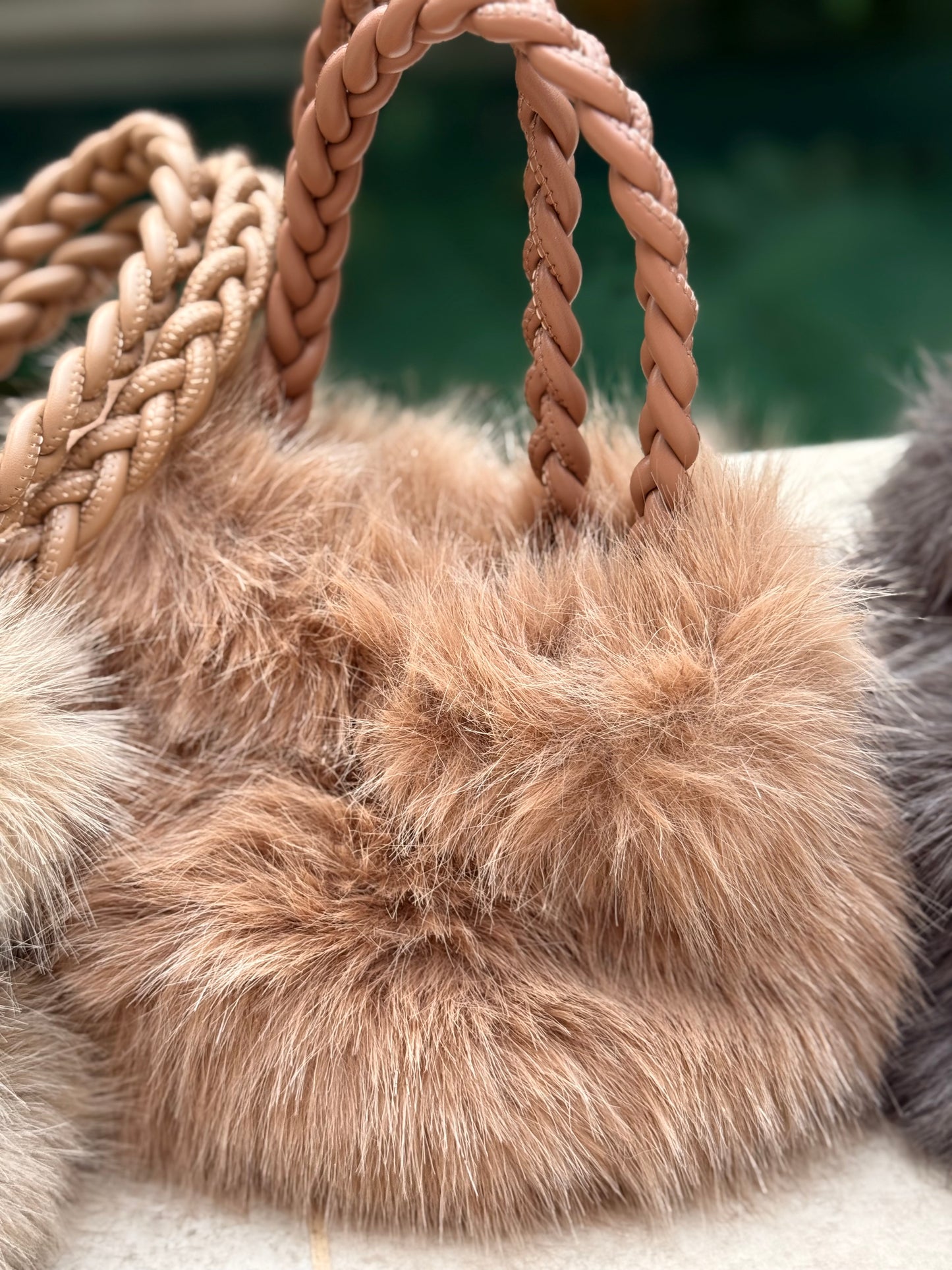 BOLSO PEQUEÑO PELO SINTÉTICO STOCKHOLM MULTICOLOR