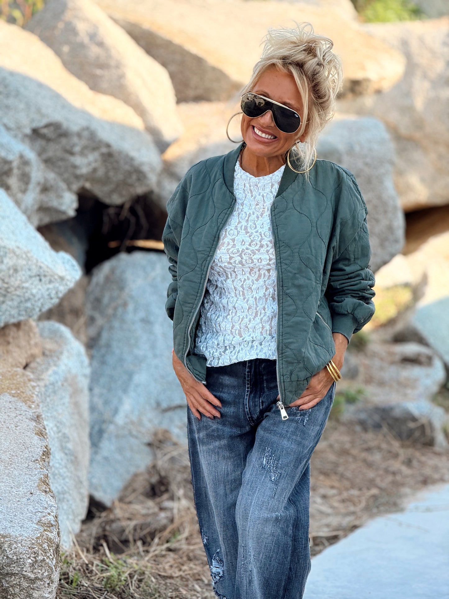 BOMBER FILIPA MULTICOLOR