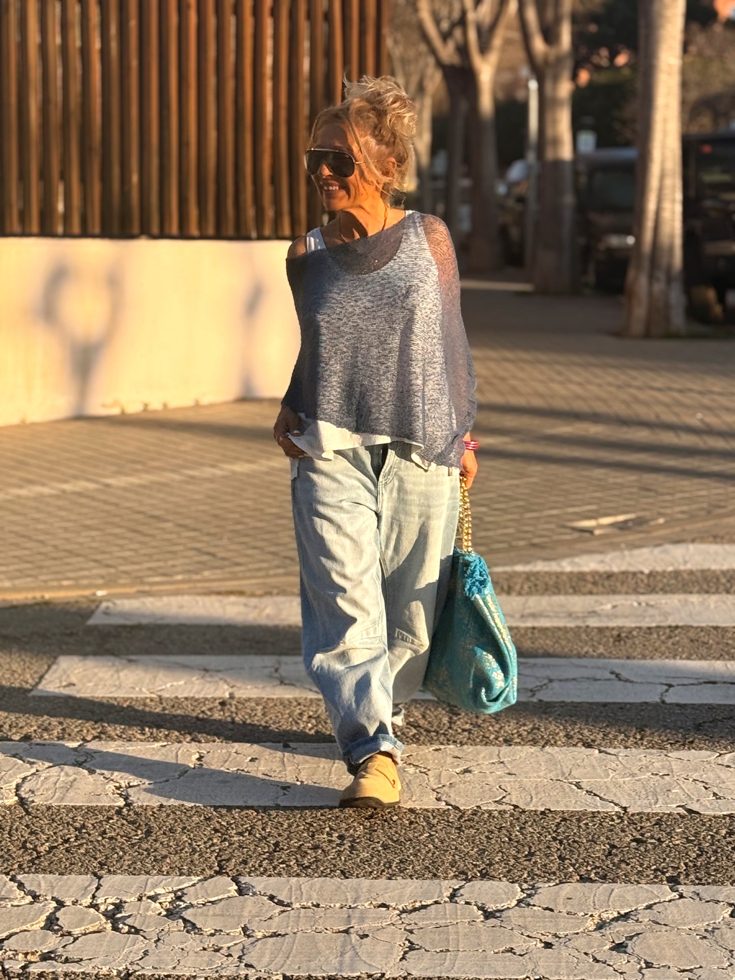 CAPA OVERSIZE ANNY MULTICOLOR
