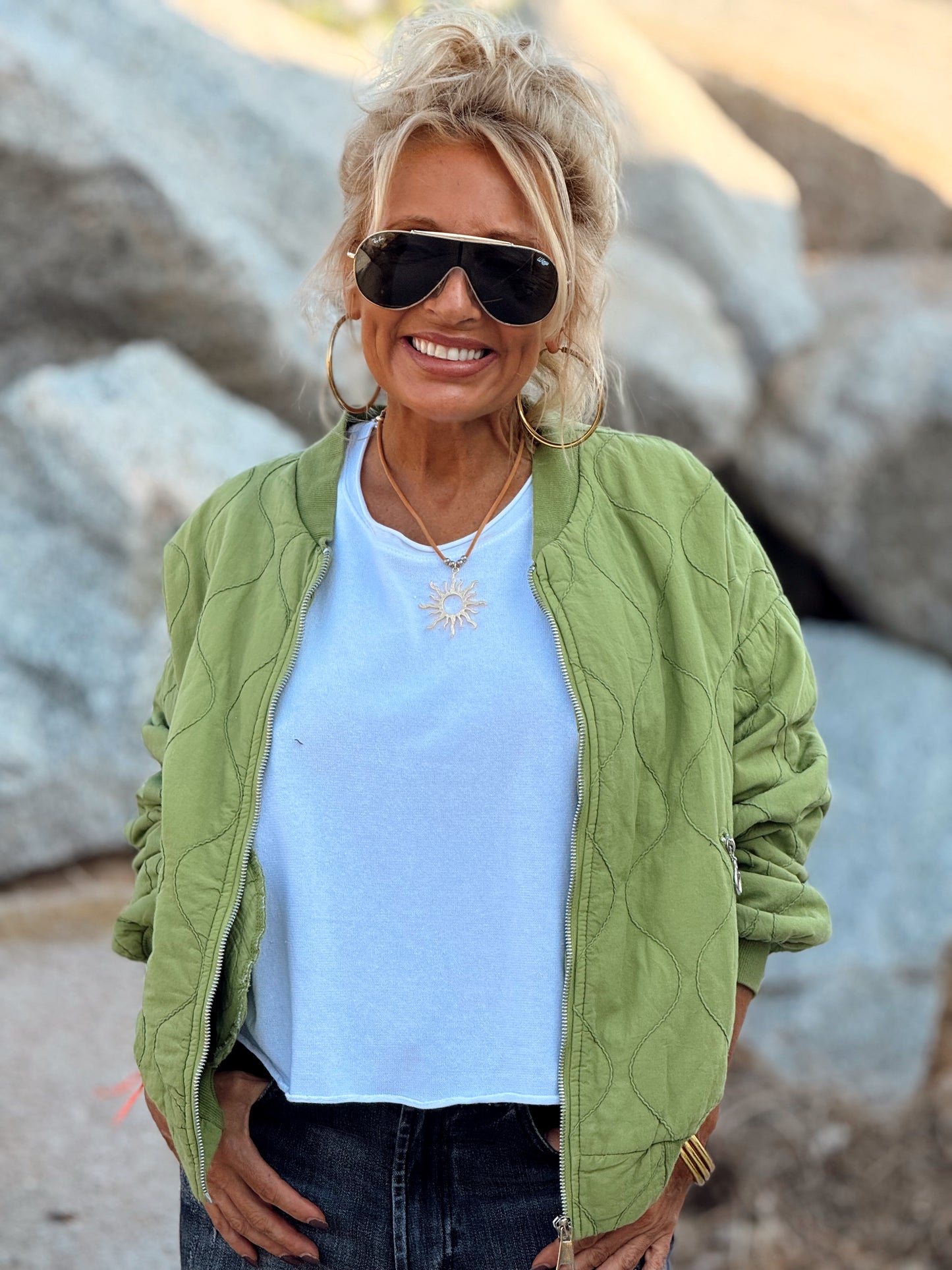 BOMBER FILIPA MULTICOLOR