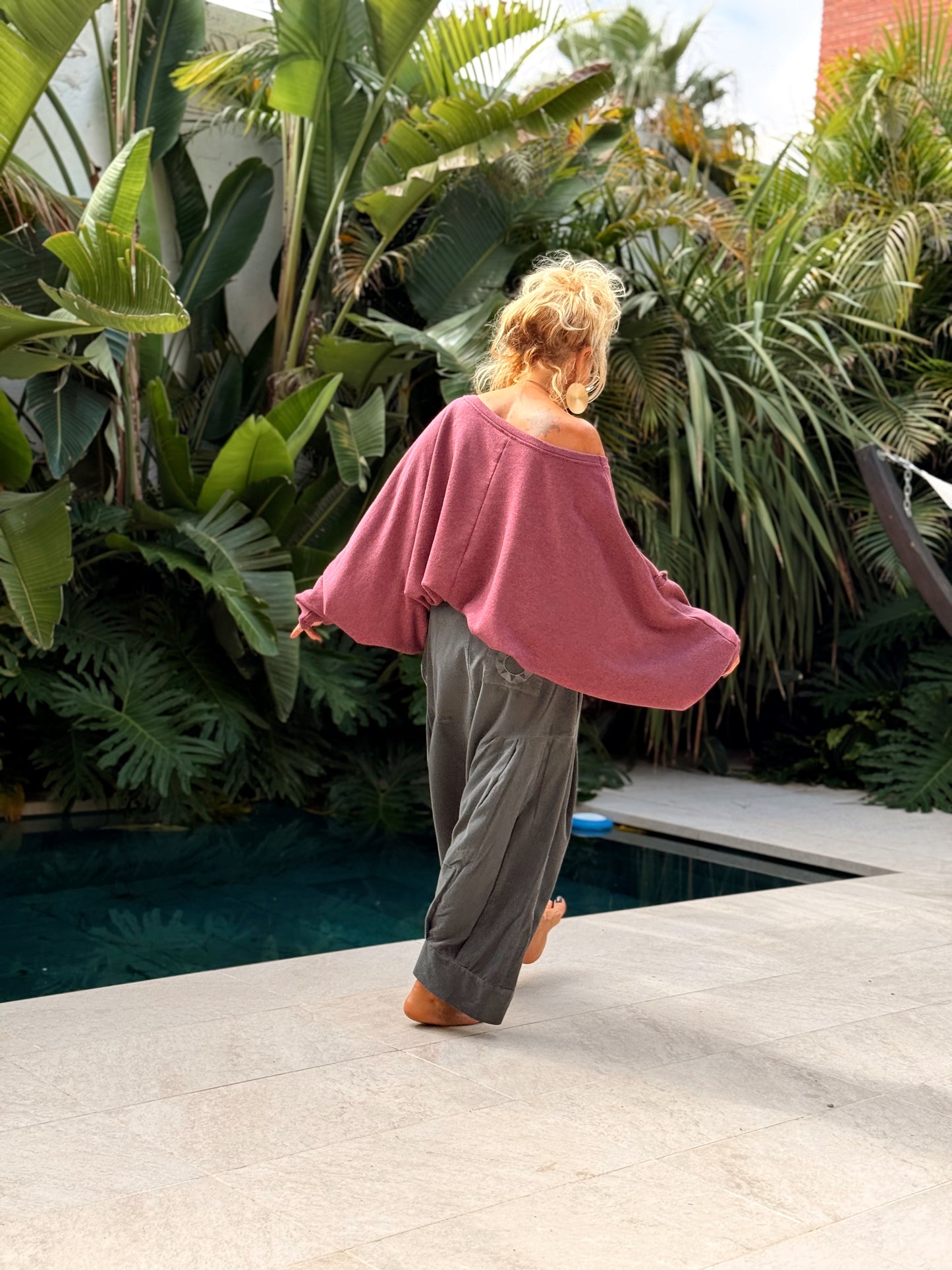 SUDADERA OVERSIZE MAELIS MULTICOLOR