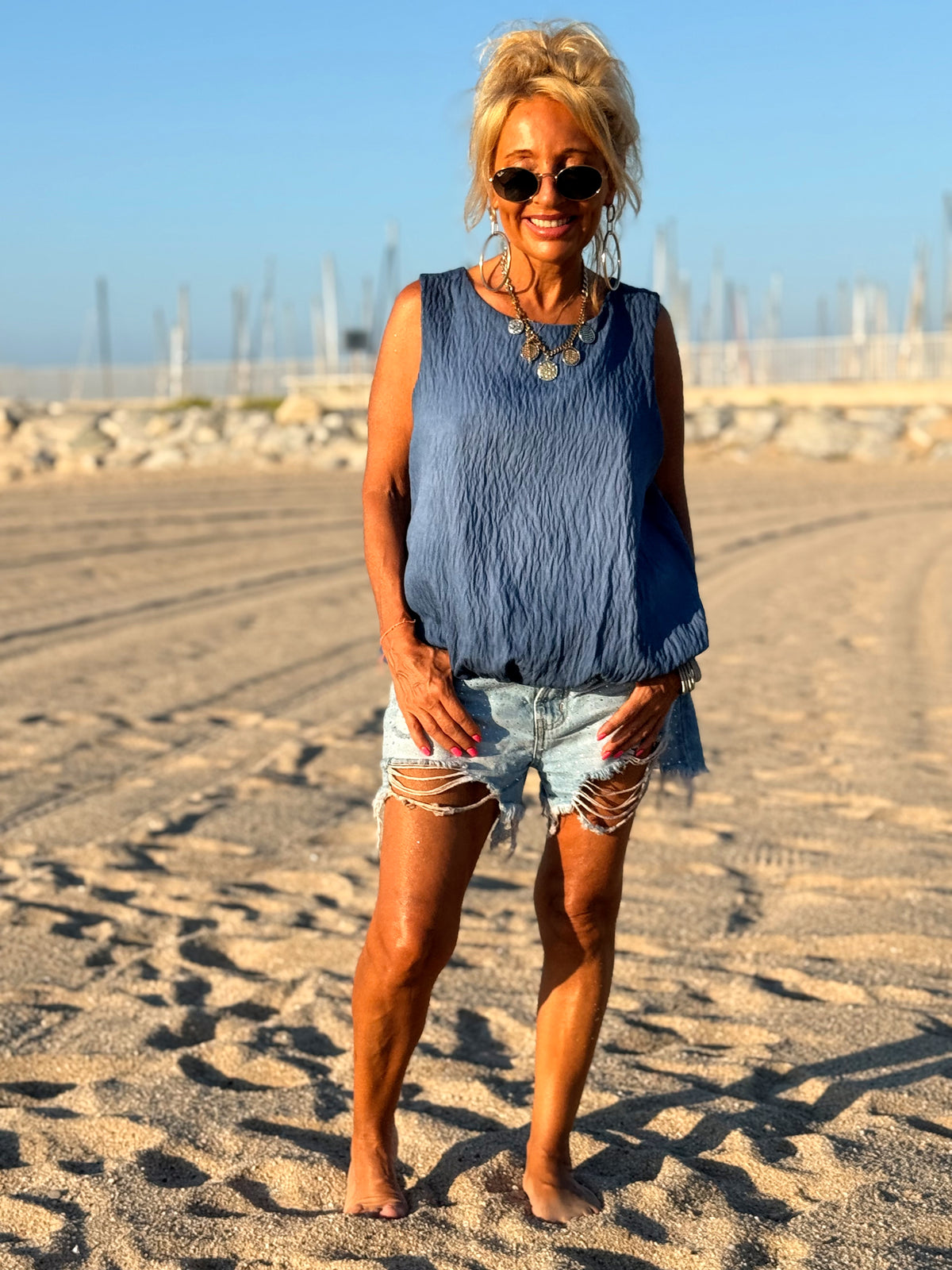 TOP ROCIO MULTICOLOR