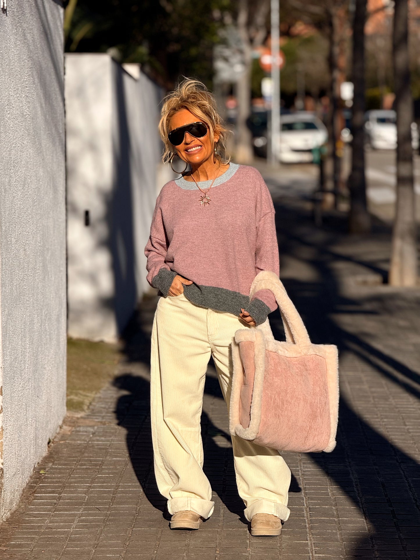 JERSEY DE PUNTO BEATRIZ MULTICOLOR