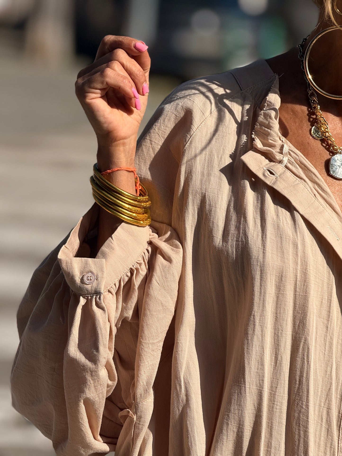 VESTIDO OVERSIZE NINA MULTICOLOR