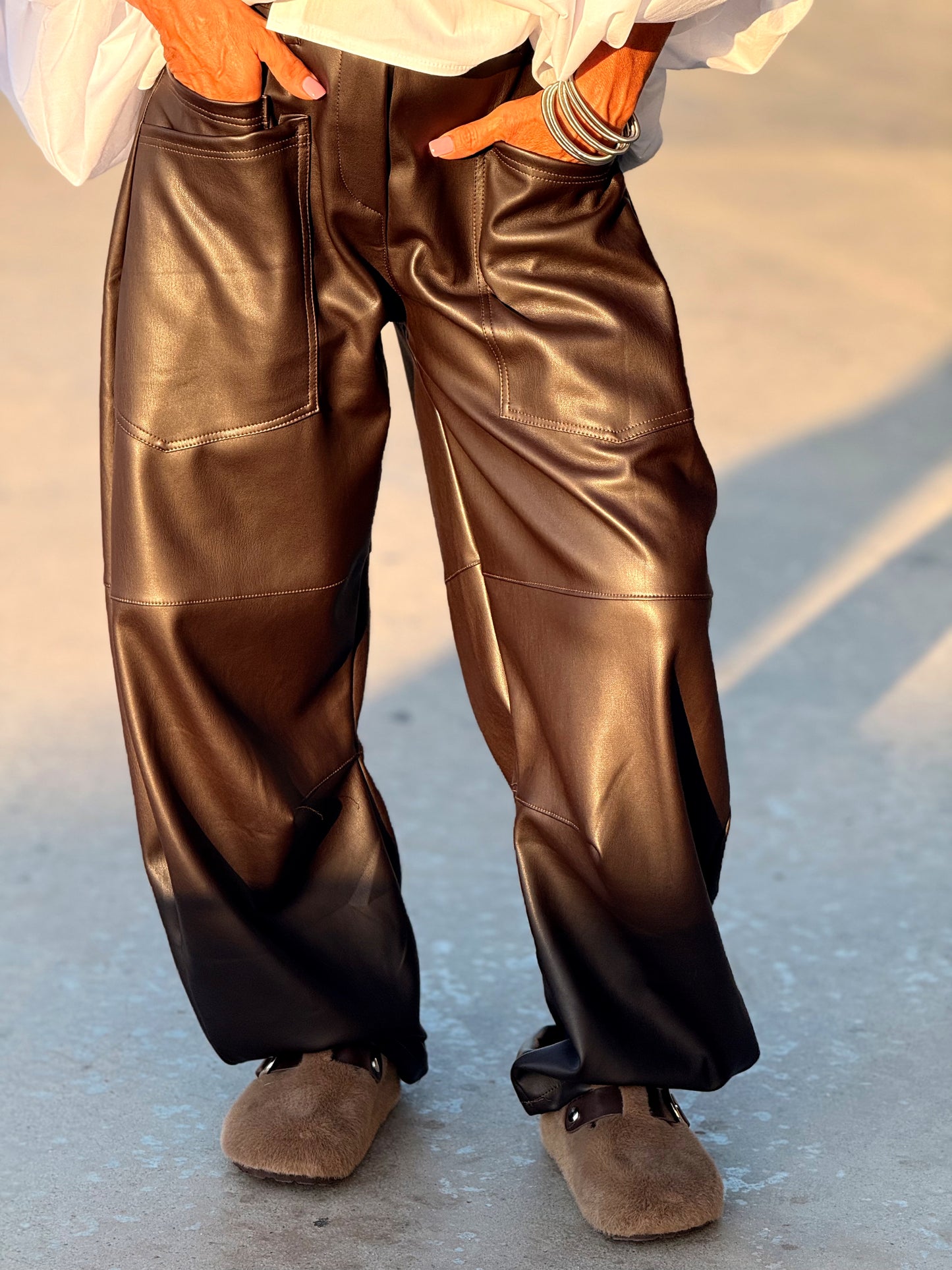 PANTALON BOMBER POLIPIEL MULTICOLOR