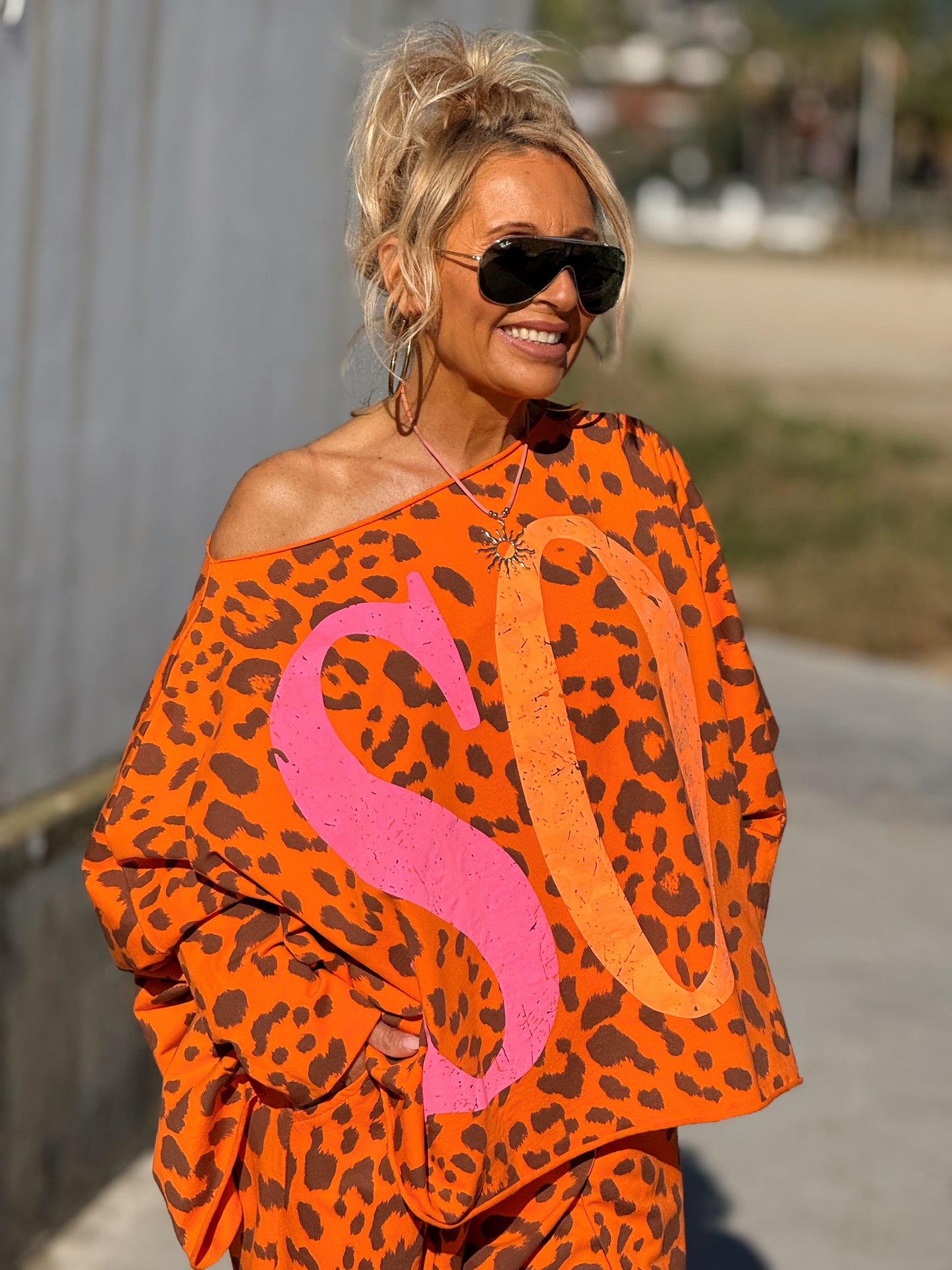 CAMISETA OVERSIZE ANIMAL PRINT