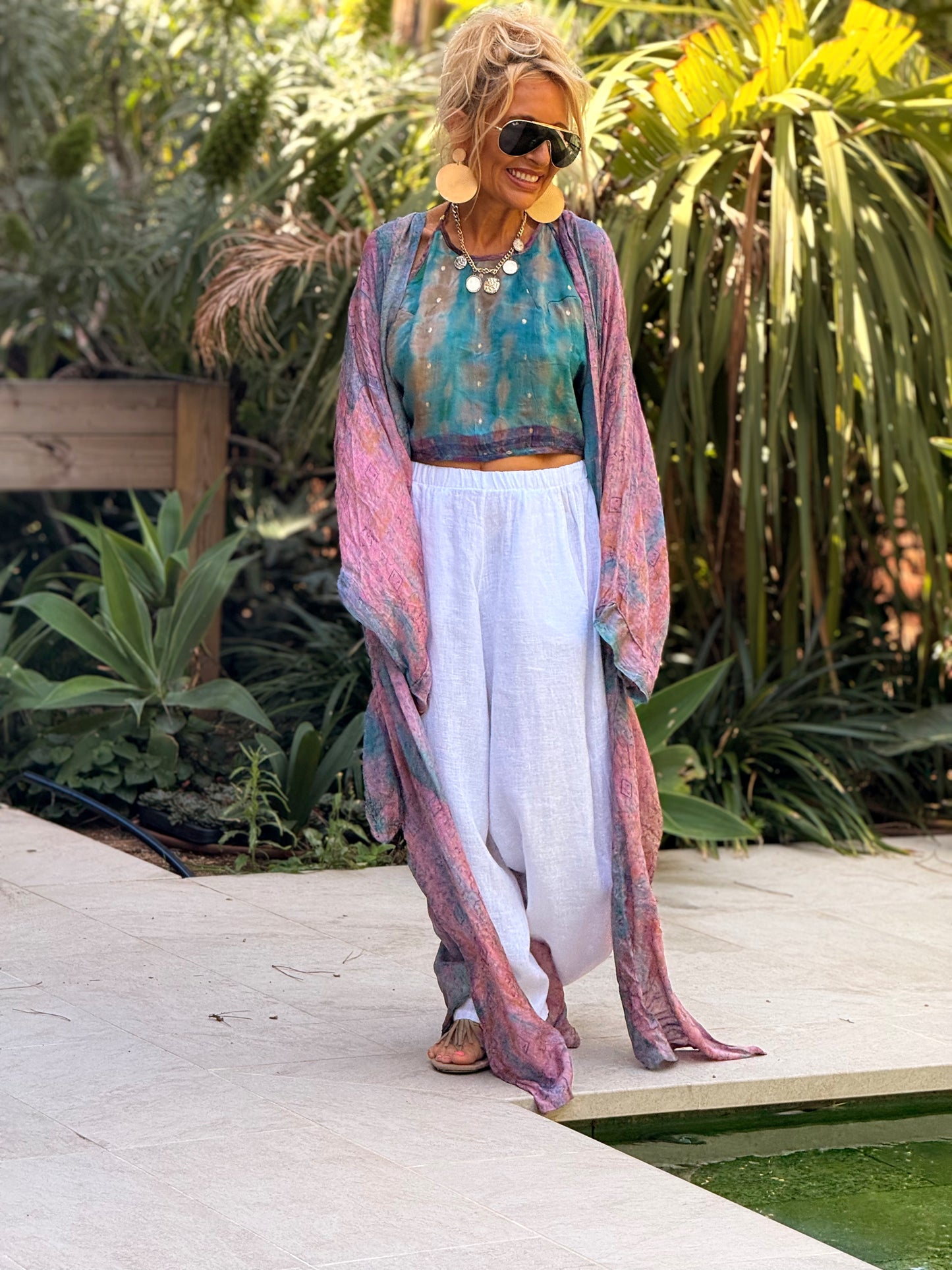 TOP CORTO INDY MULTICOLOR