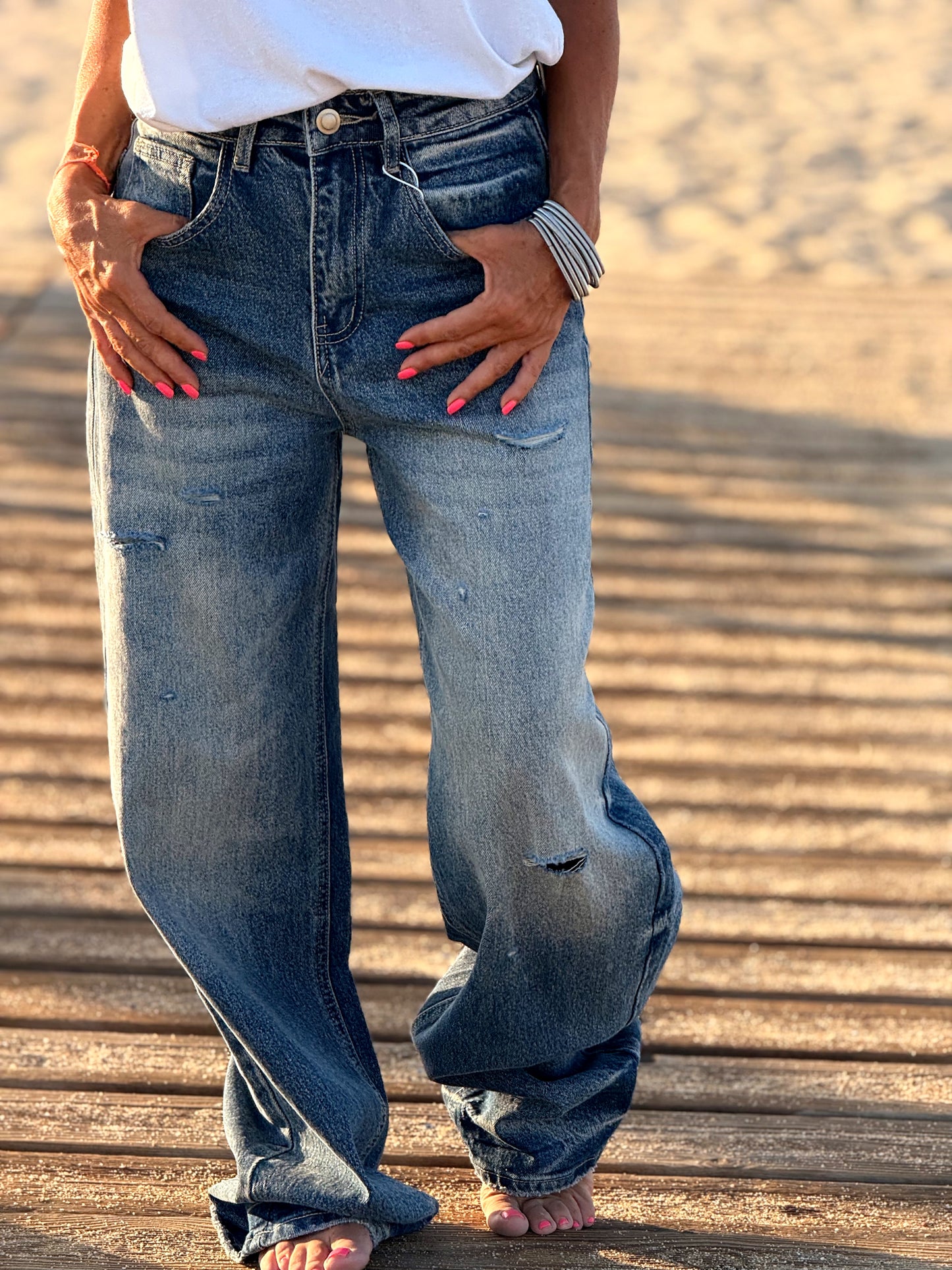 JEANS VAQUEROS ANGY 5428 TEJANO