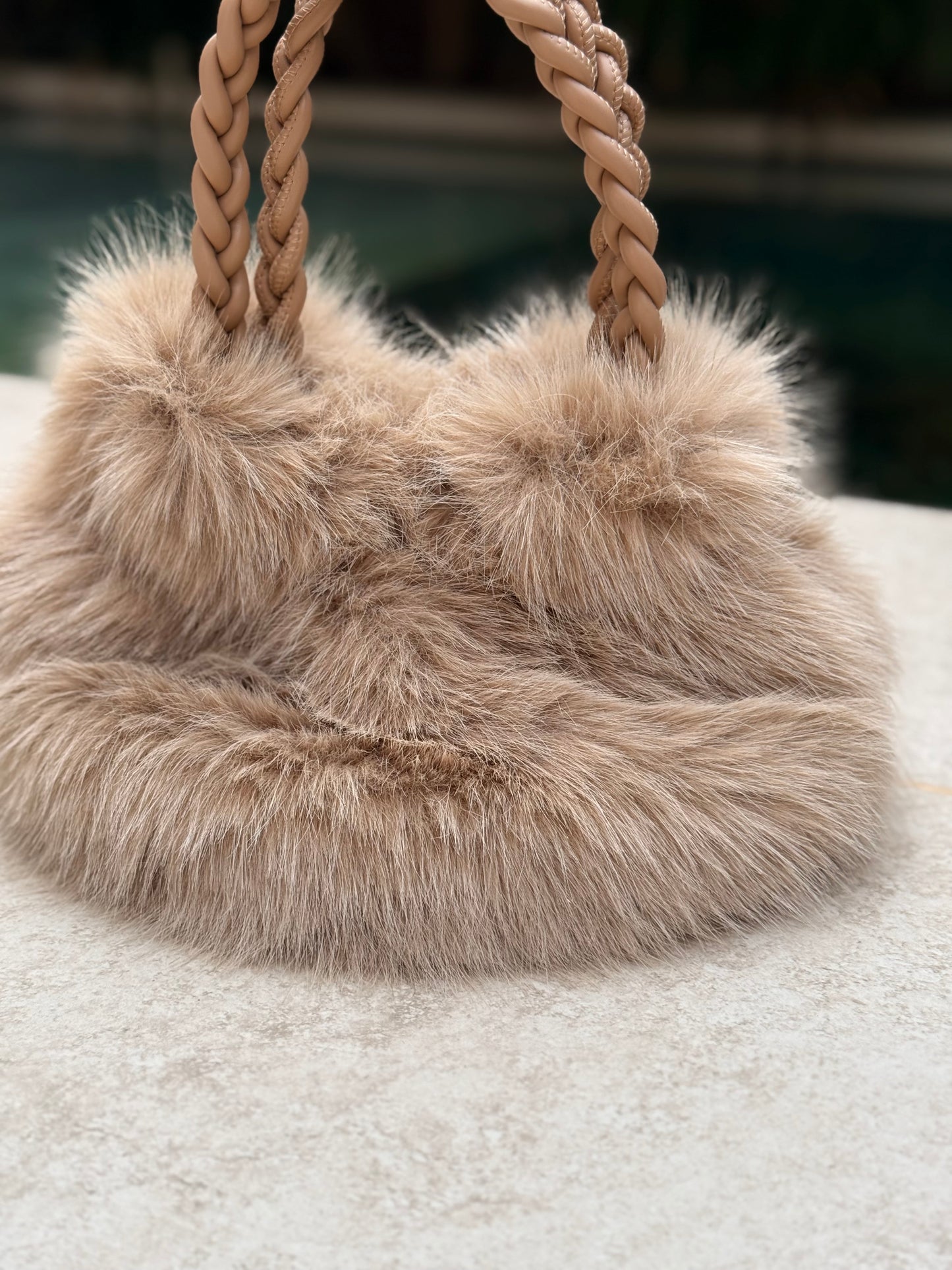 BOLSO PEQUEÑO PELO SINTÉTICO STOCKHOLM MULTICOLOR