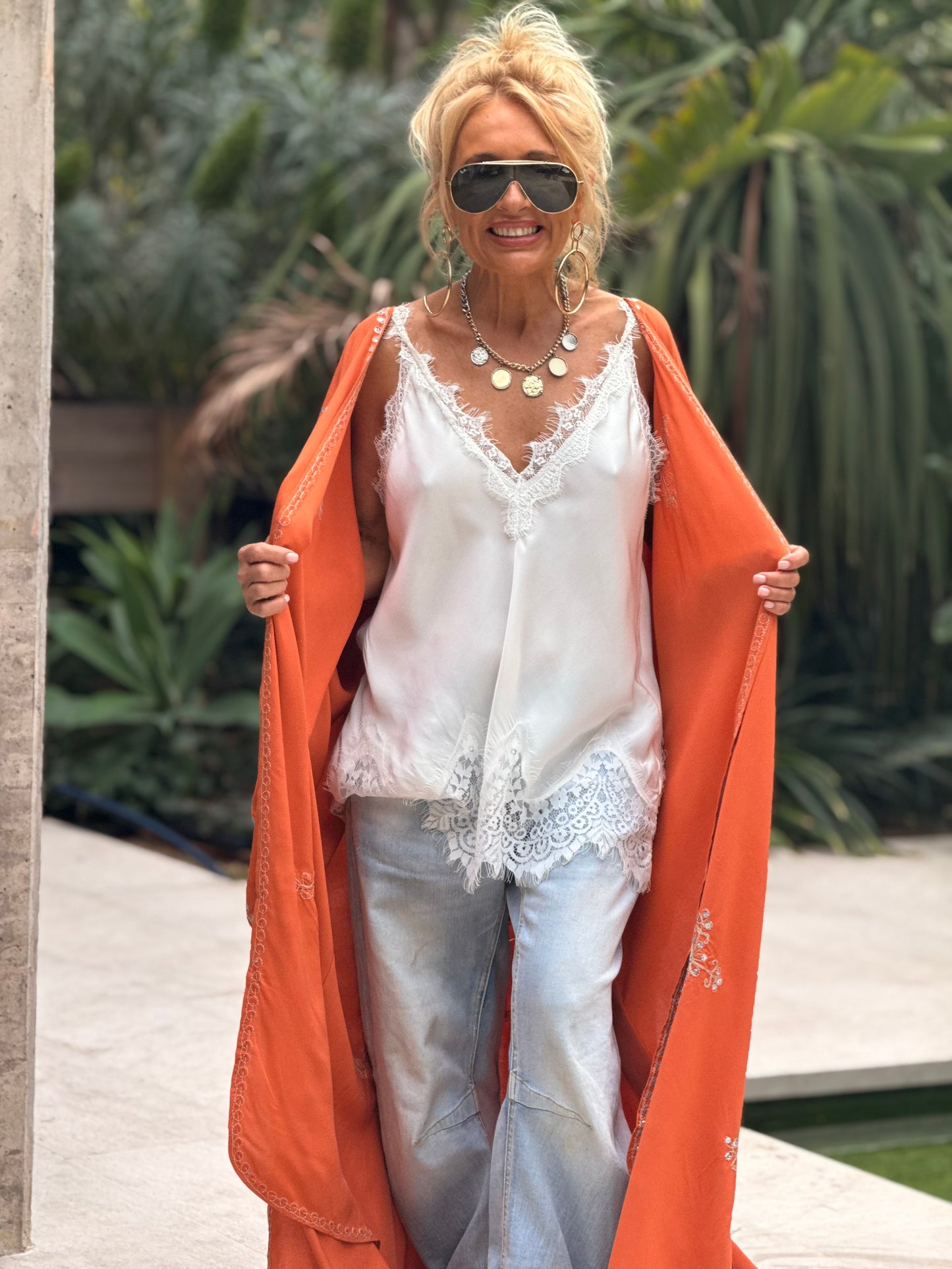 KIMONO SUPER OVERSIZE MENORCA MULTICOLOR