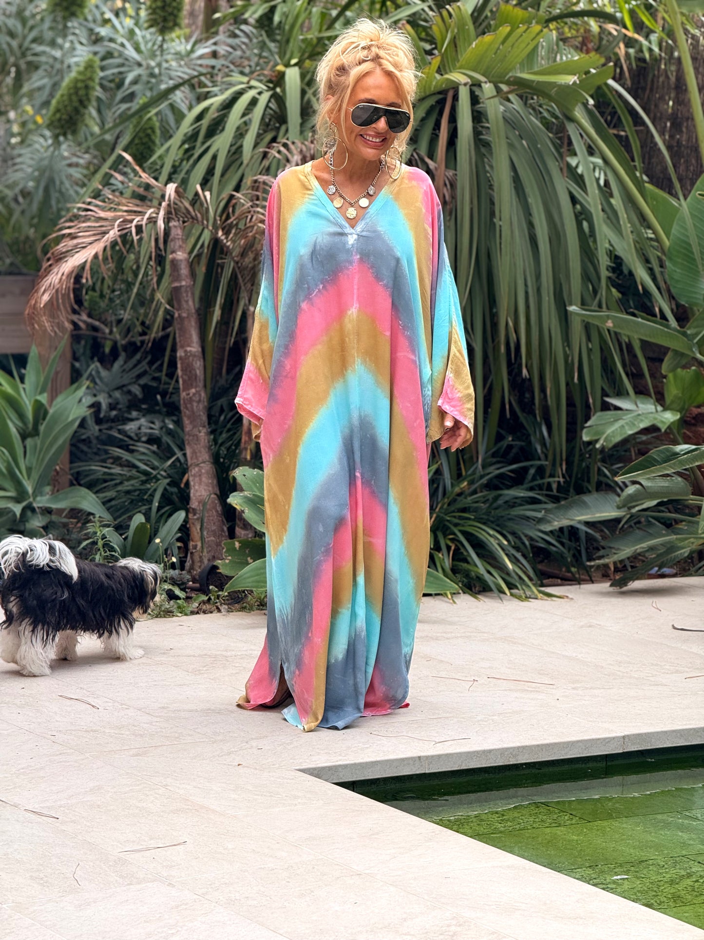 VESTIDO OVERSIZE IBIZA MULTICOLOR