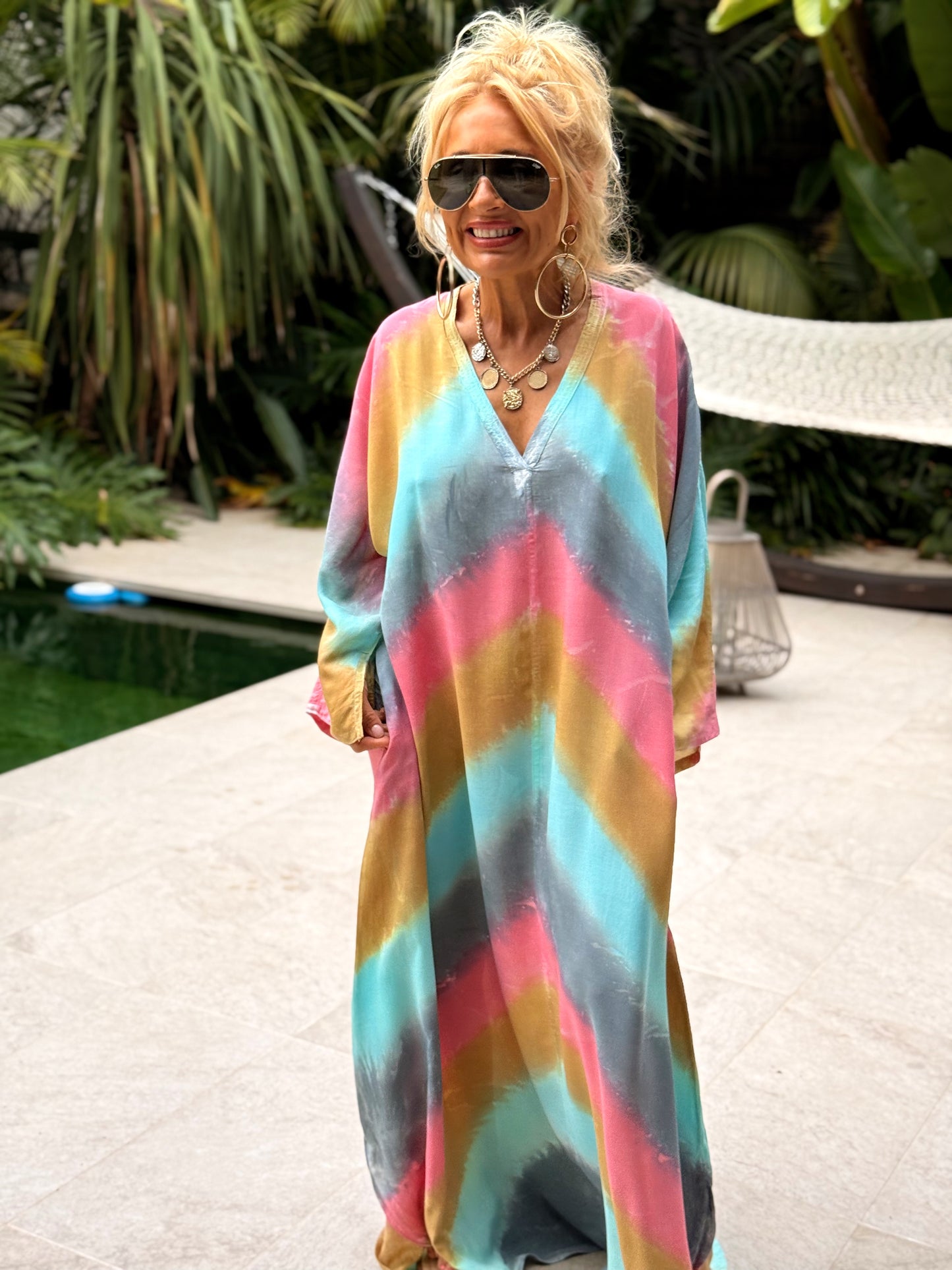 VESTIDO OVERSIZE IBIZA MULTICOLOR