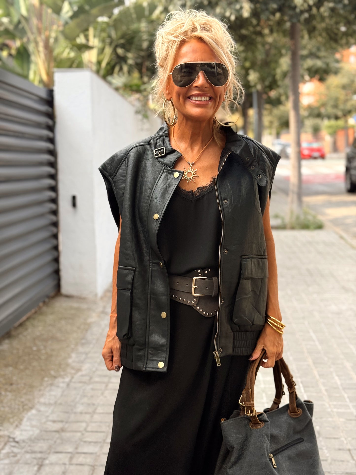 CHALECO POLIPIEL LEONARDO MULTICOLOR