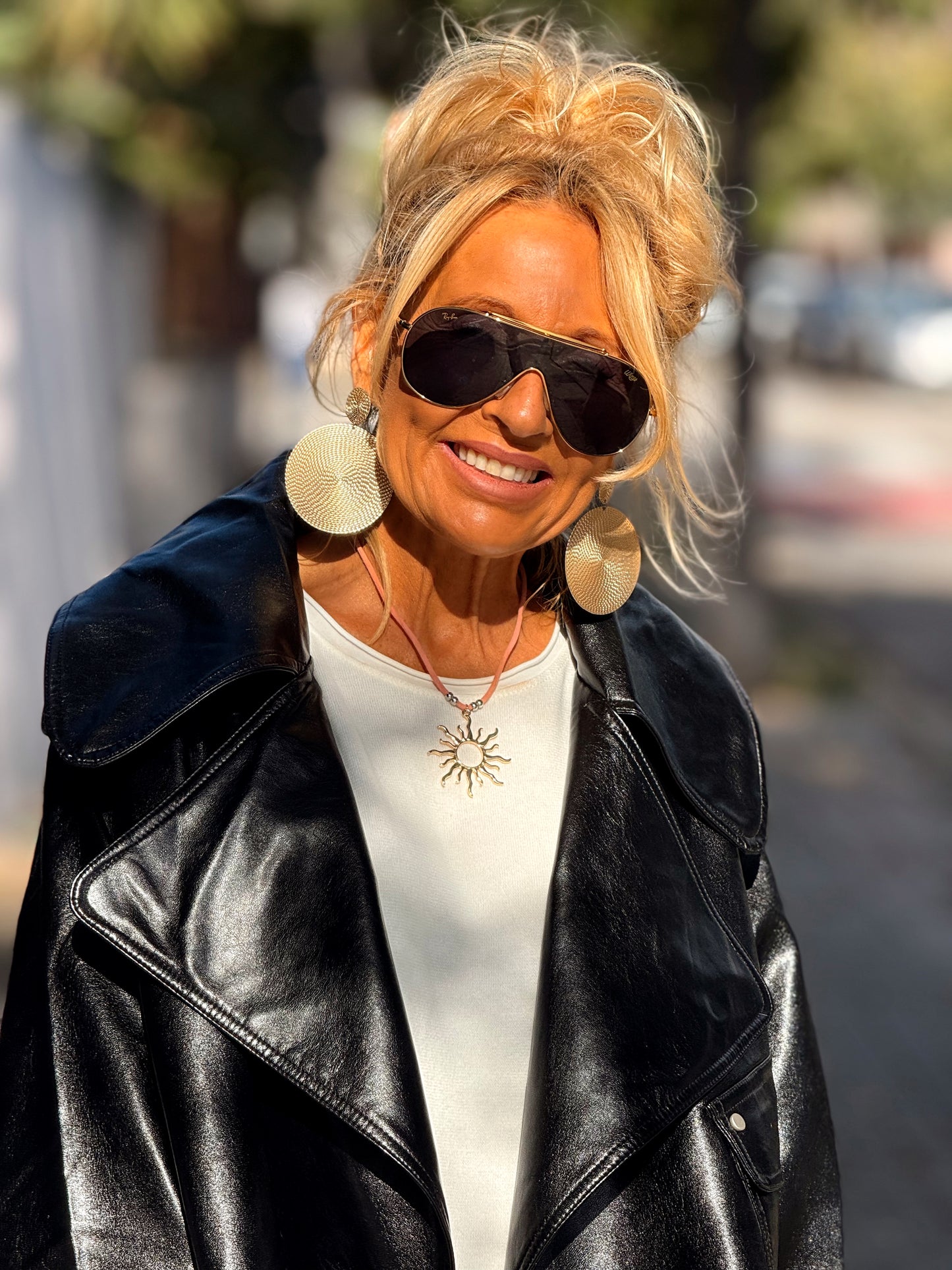 CAZADORA POLIPIEL NEGRO