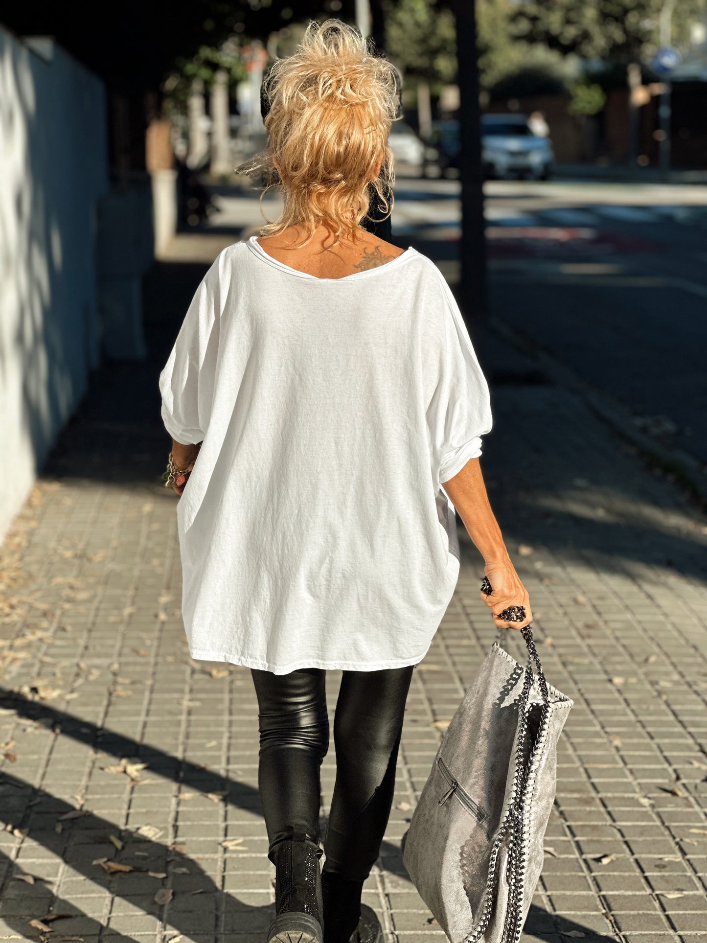 CAMISETA OVERSIZE GREGOIRE BLANCO