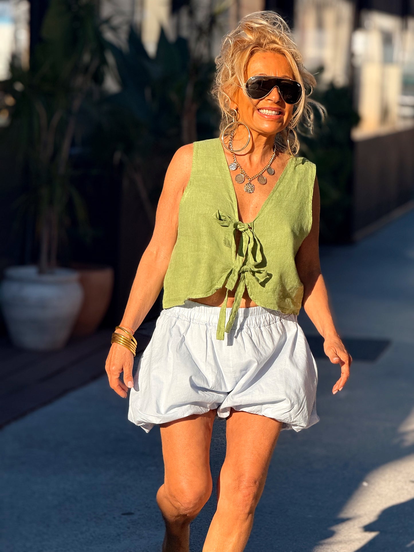 SHORT BOHO MULTICOLOR