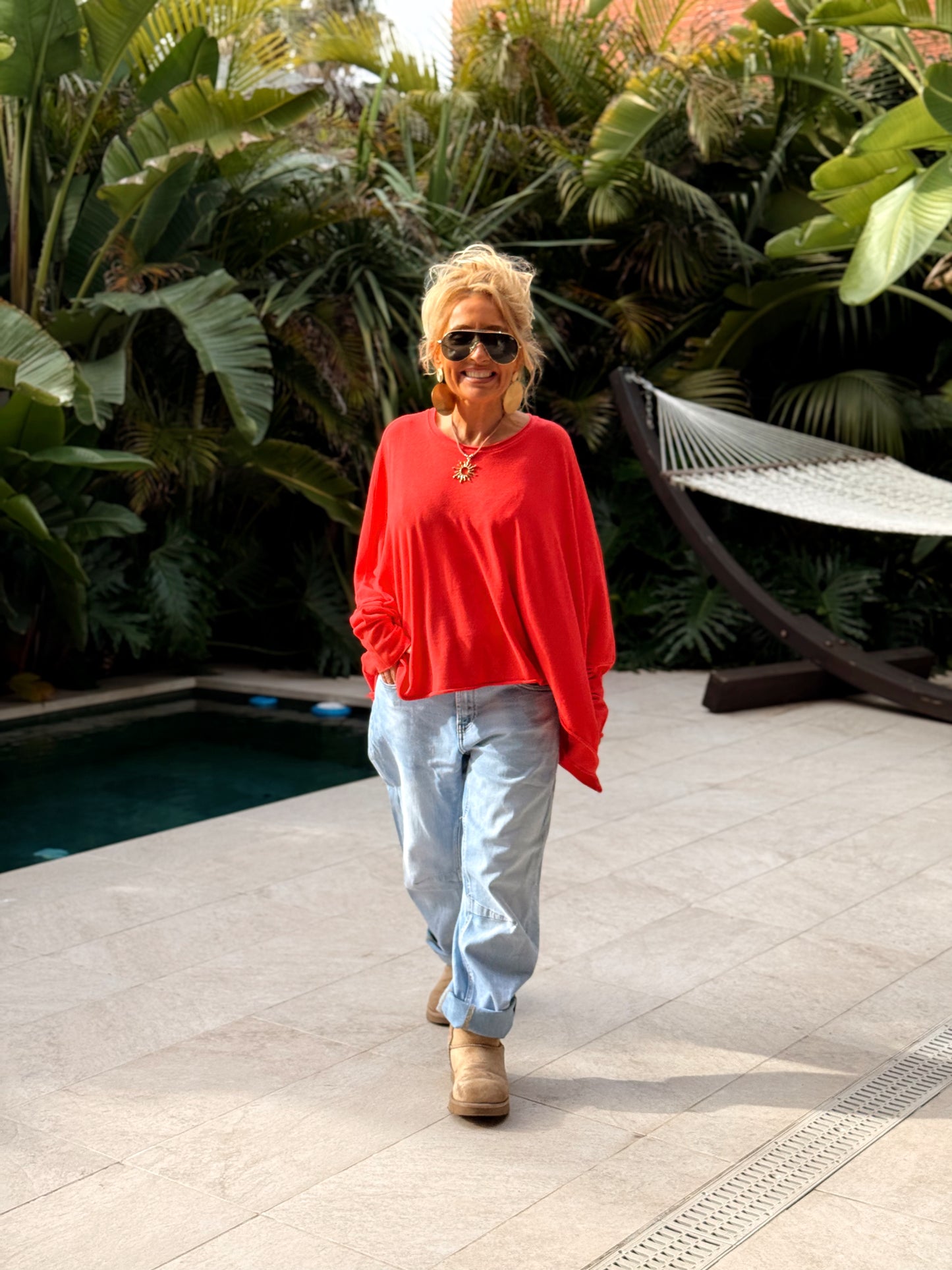 CAMISETA DESGASTADA SUPER OVERSIZE DANI MULTICOLOR