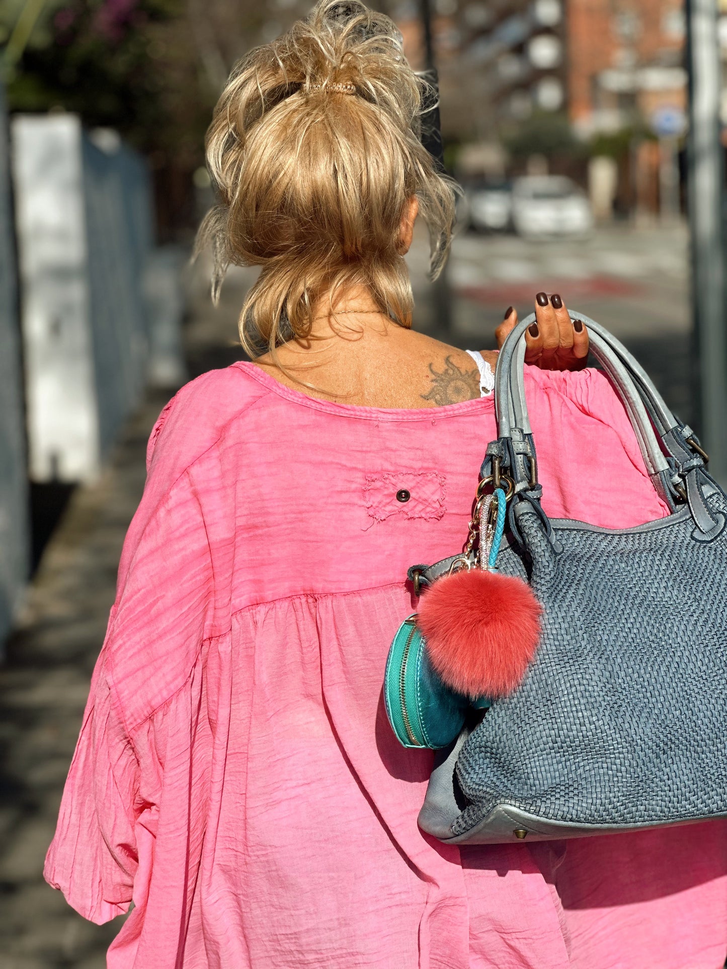 BLUSA SUPER OVERSIZE LUPA MULTICOLOR