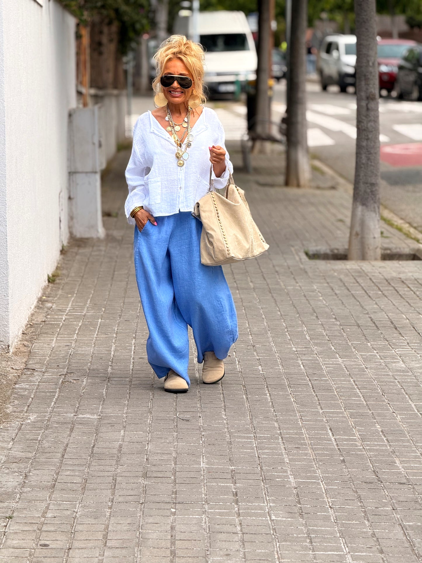PANTALON OVERSIZE EDEN MULTICOLOR