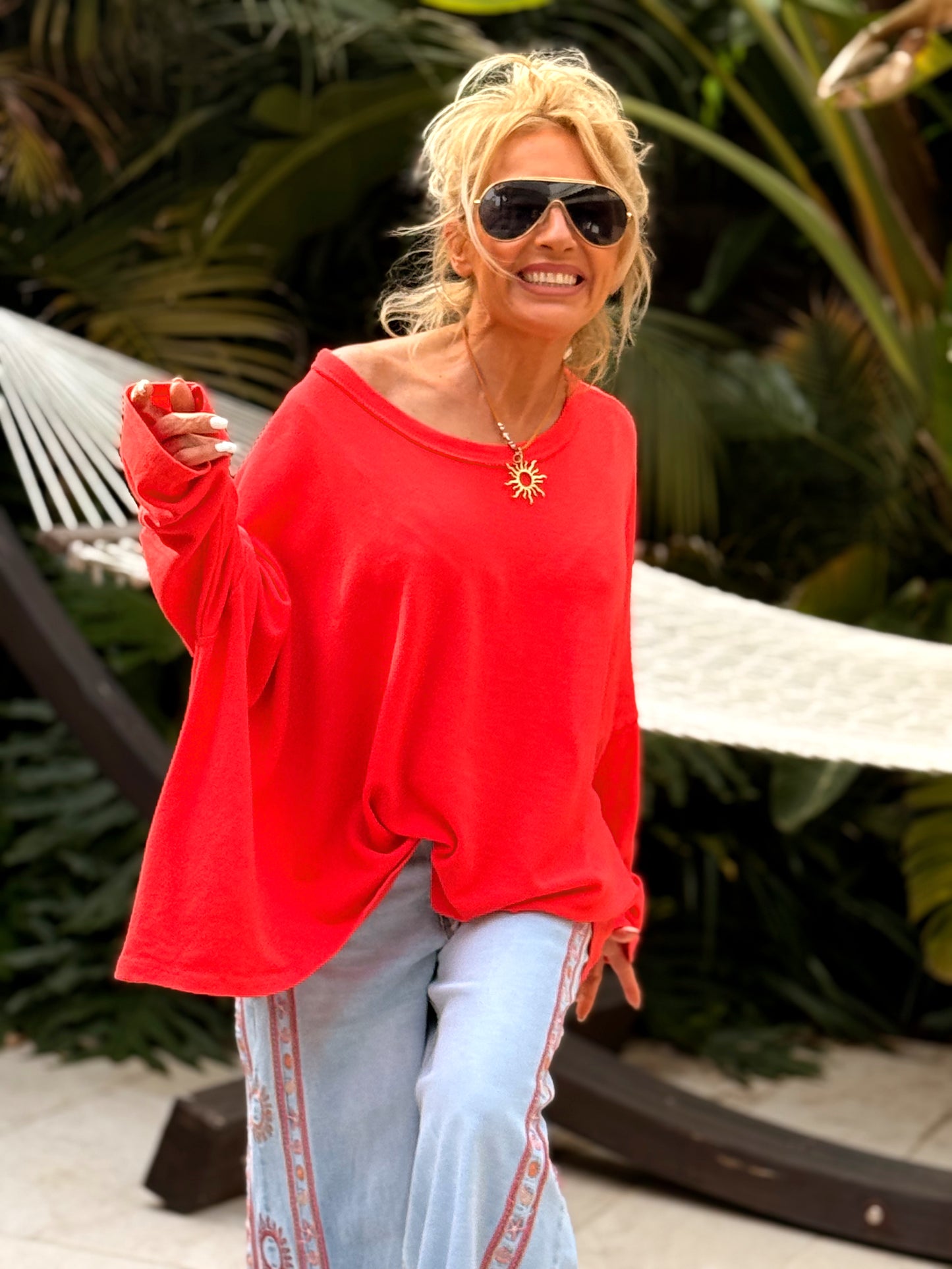 CAMISETA SUPER OVERSIZE SHILA MULTICOLOR