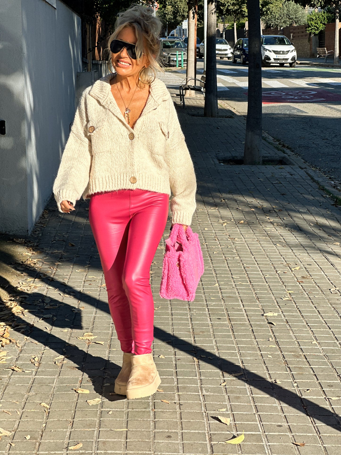 LEGGING NICOLAS FUCSIA