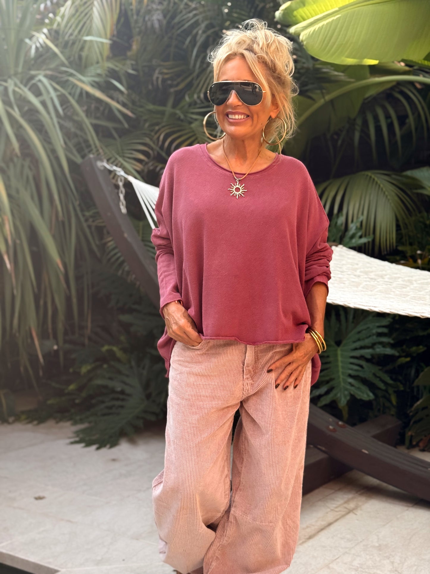 CAMISETA DESGASTADA OVERSIZE DANI MULTICOLOR