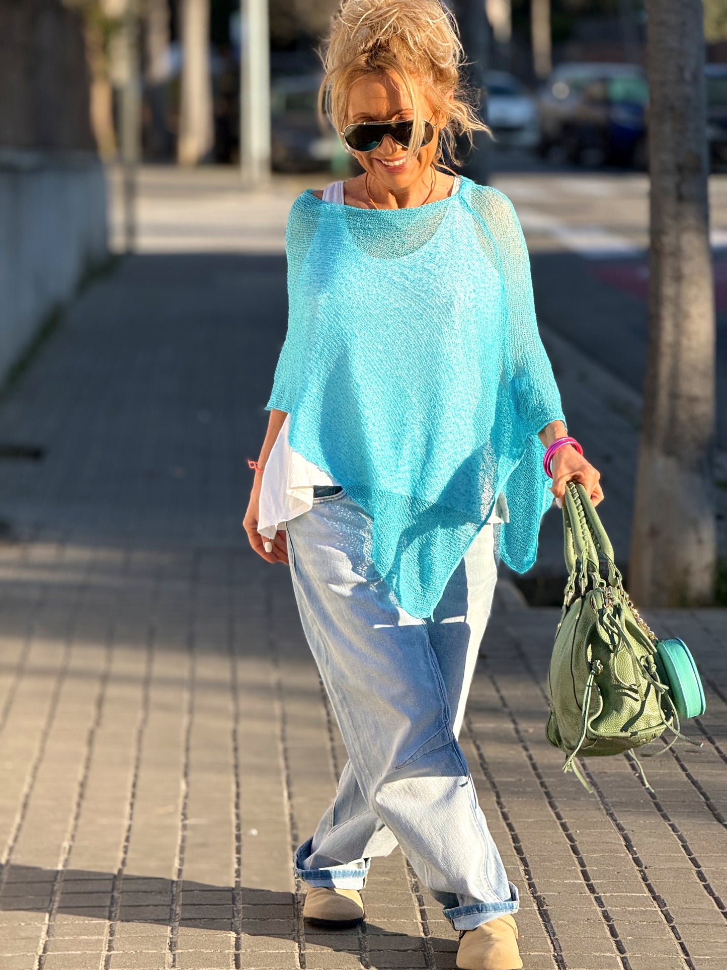CAPA OVERSIZE ANNY MULTICOLOR