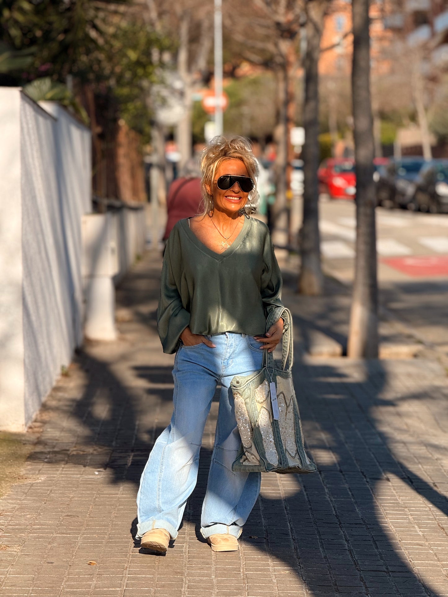 BLUSA OVERSIZE ZIGGY MULTICOLOR