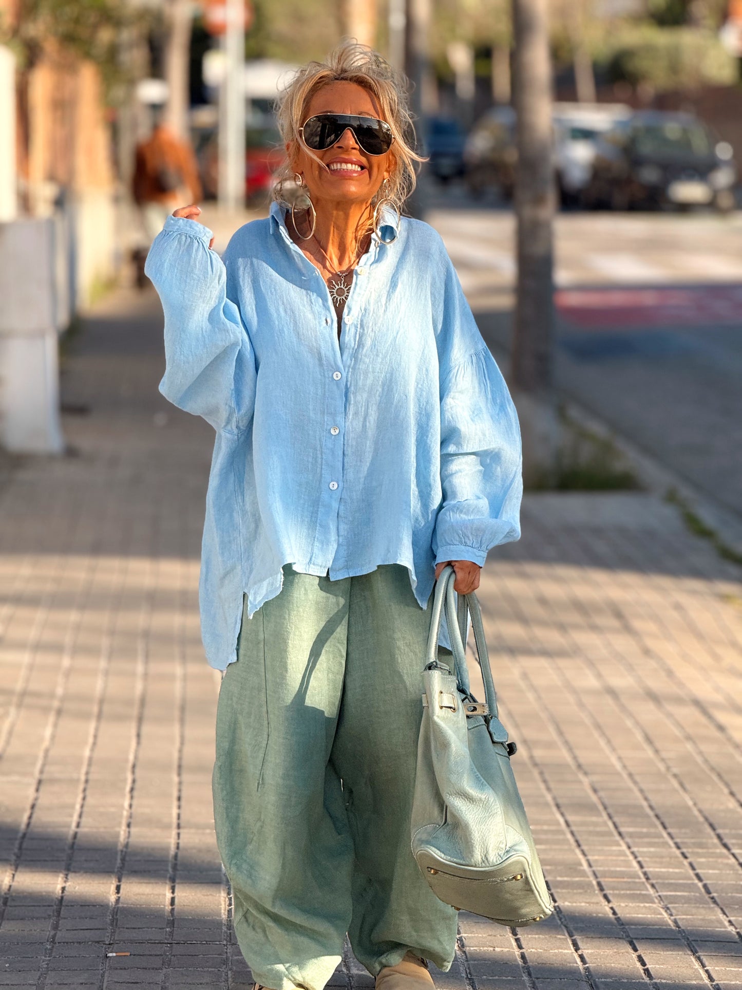 PANTALON OVERSIZE EDEN MULTICOLOR