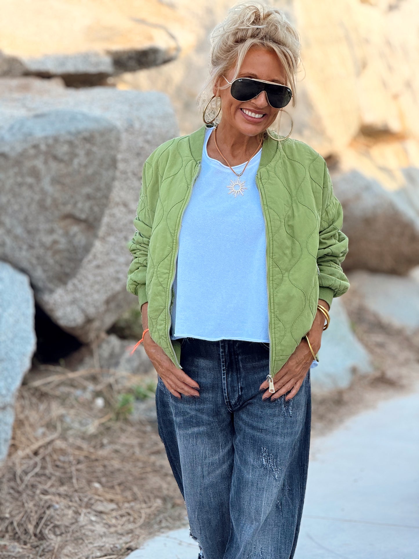 BOMBER FILIPA MULTICOLOR