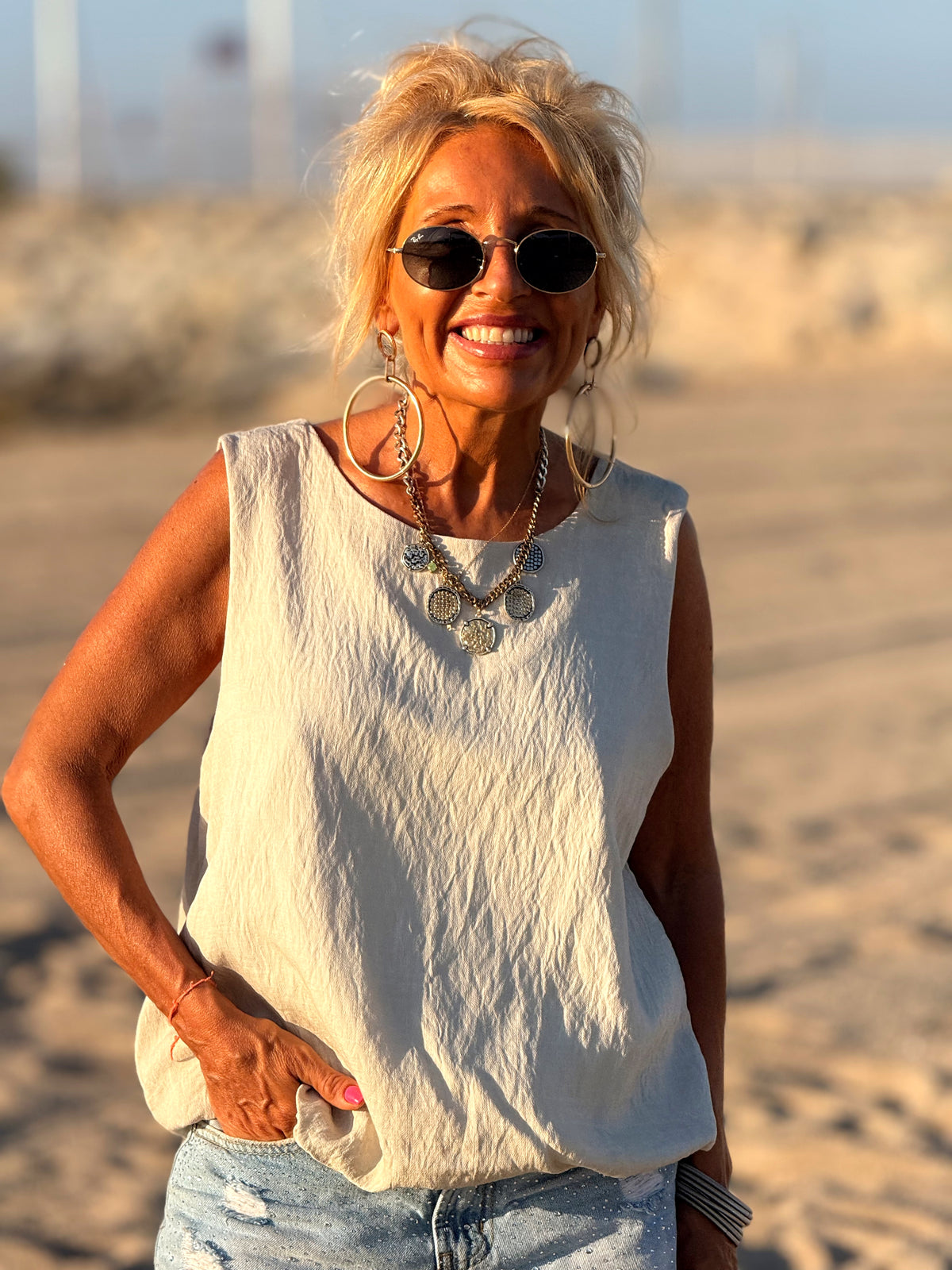 TOP ROCIO MULTICOLOR