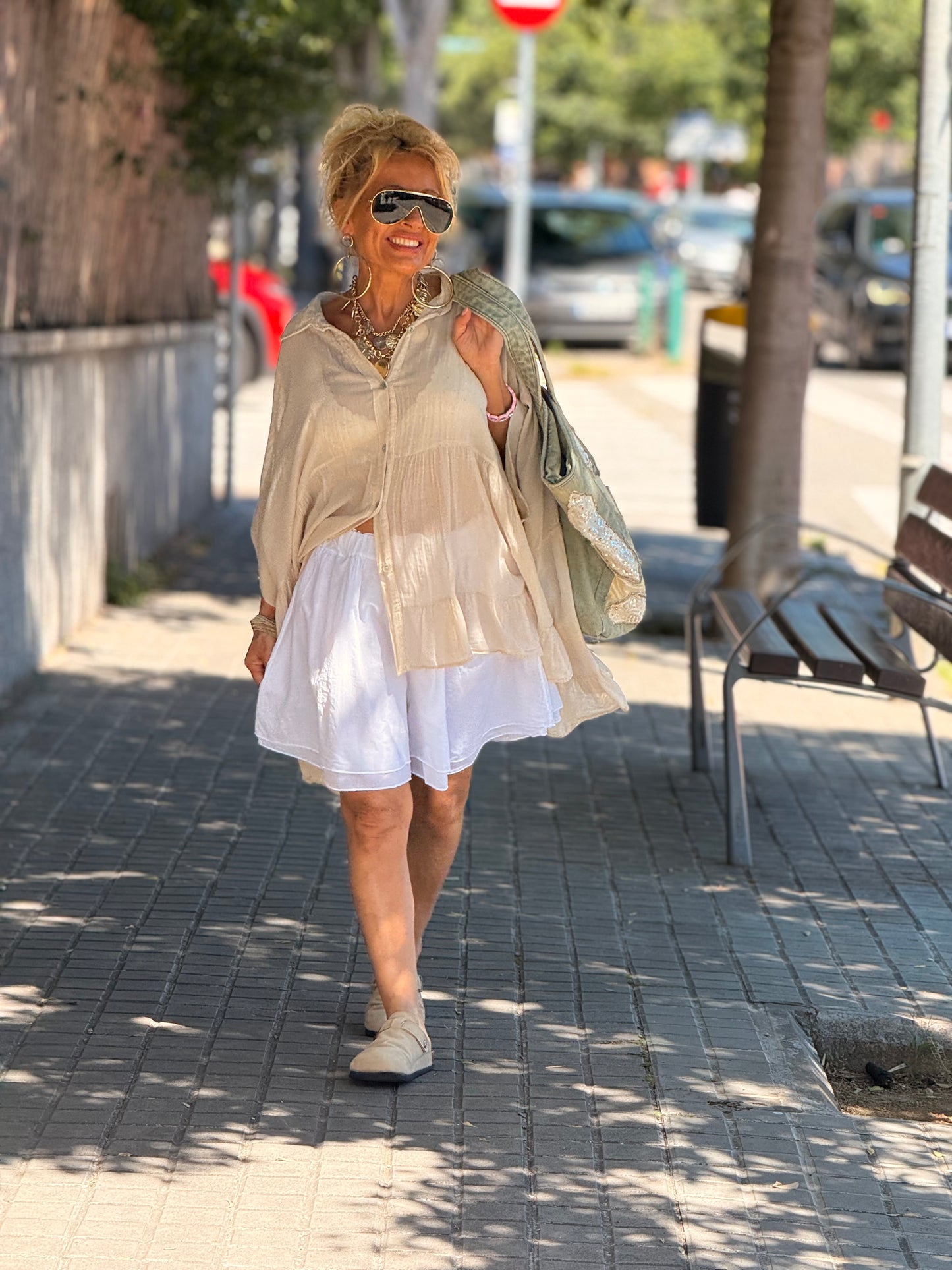 SHORT OVERSIZE MELEY MULTICOLOR