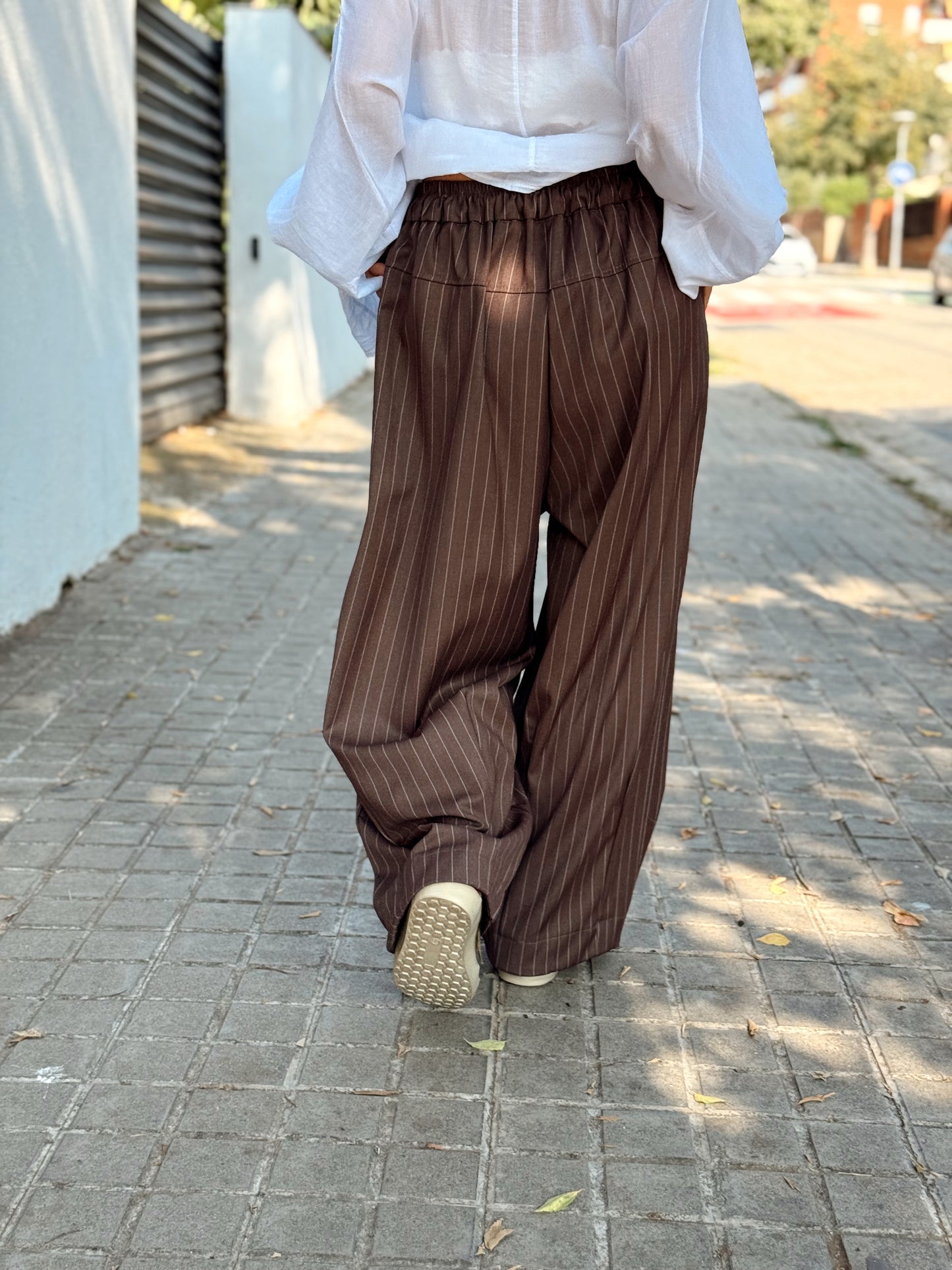 PANTALON OVERSIZE RAYAS MULTICOLOR