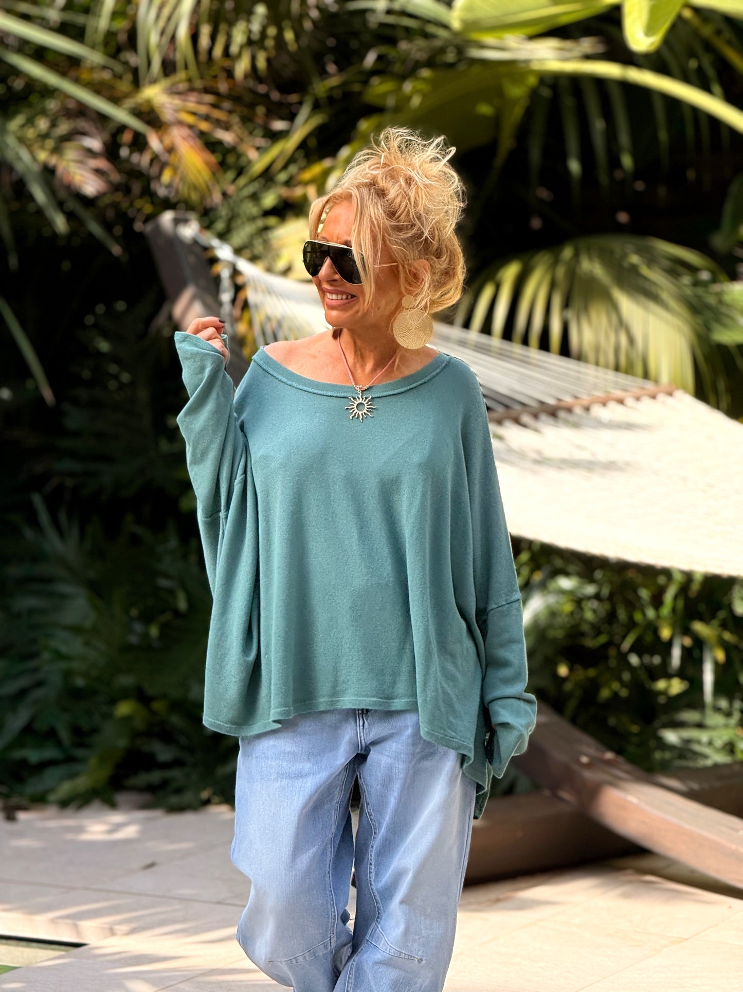 CAMISETA SUPER OVERSIZE SHILA MULTICOLOR